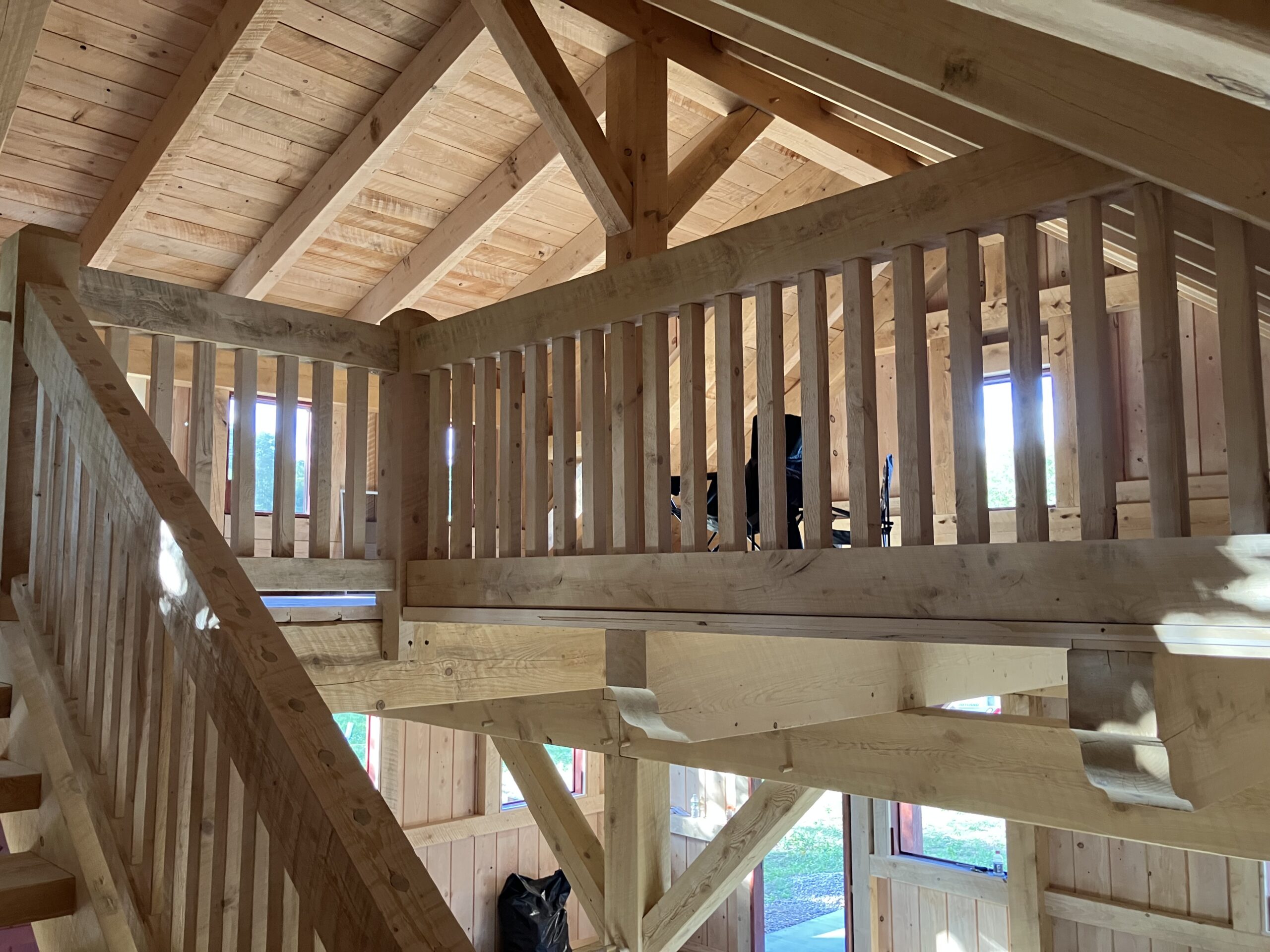 24×24 Timber Frame Garage.