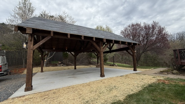 24×30 Timber Frame Pavilion — photo 2