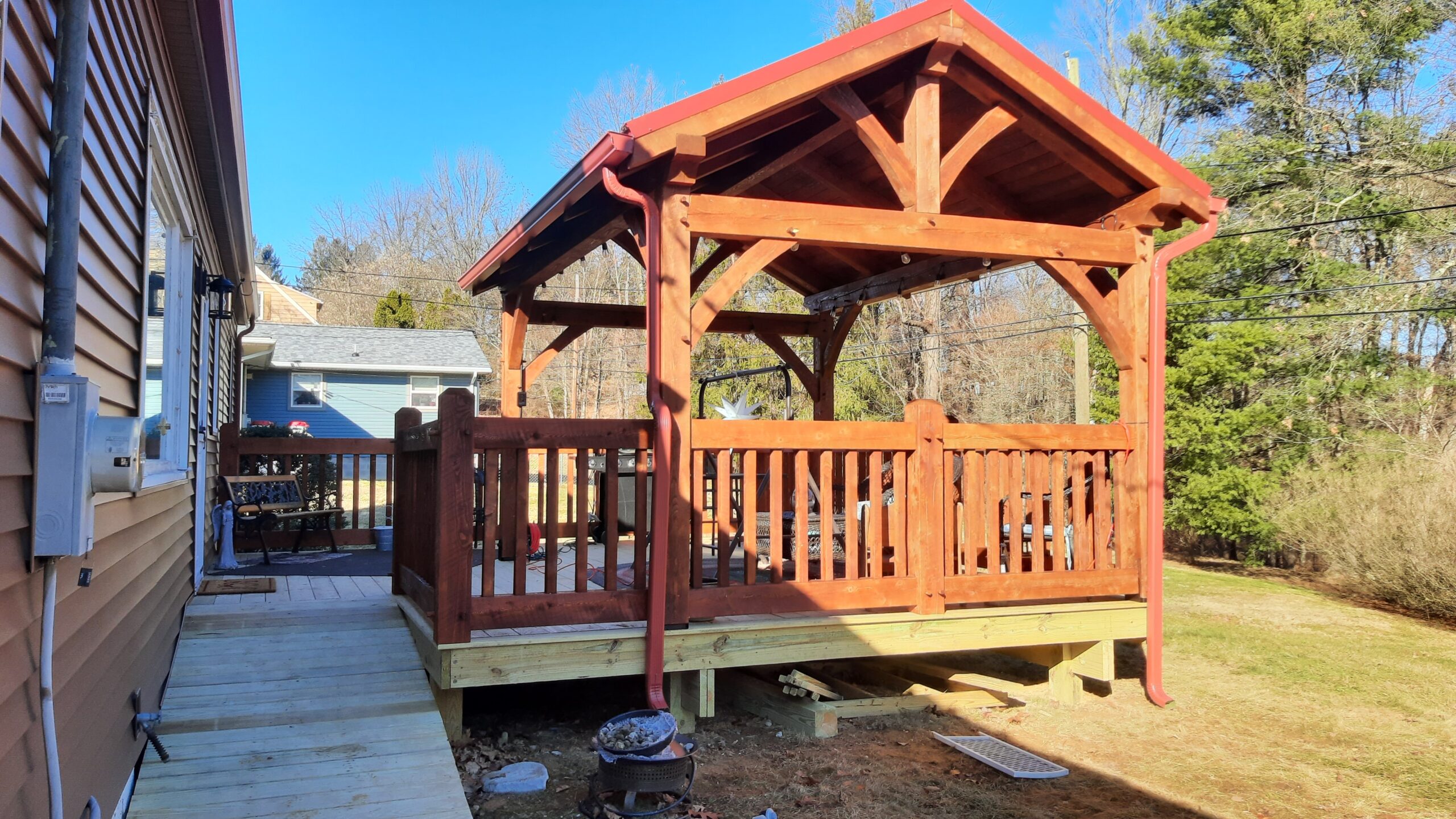 12×16 Timber Frame Pavilion