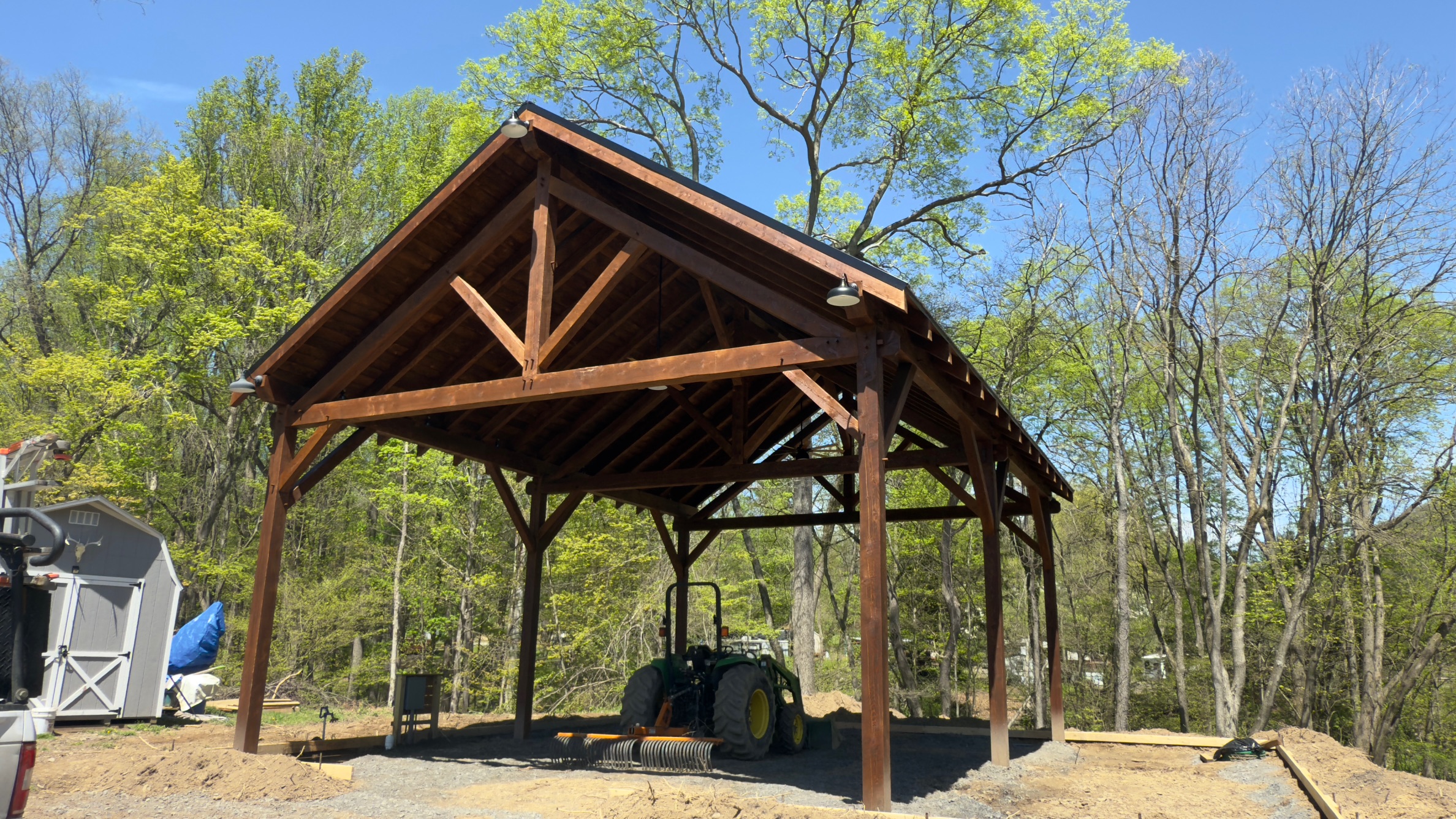 30×40 Timber Frame Pavilion