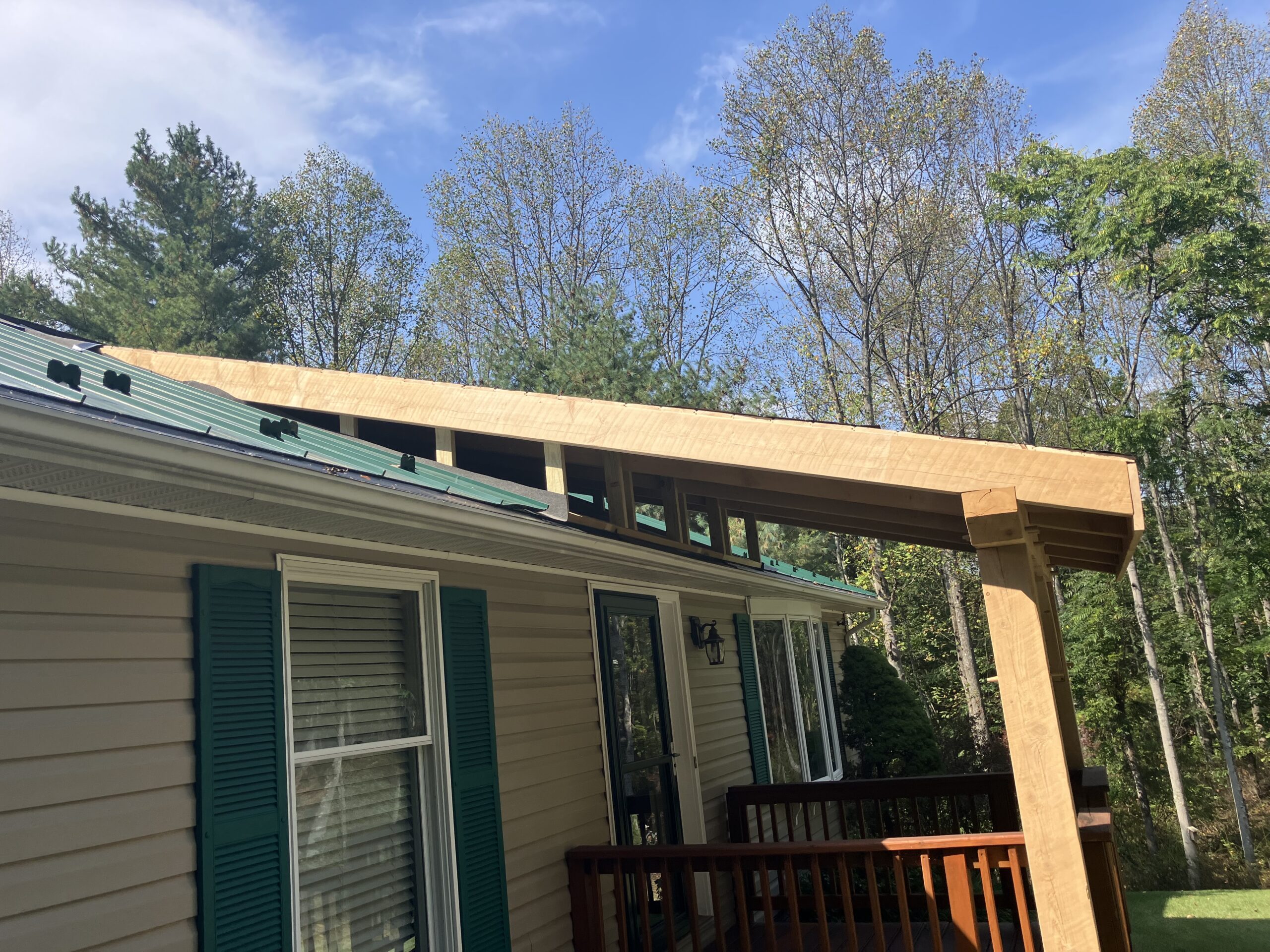 10×8 Lean-to style porch — photo 2