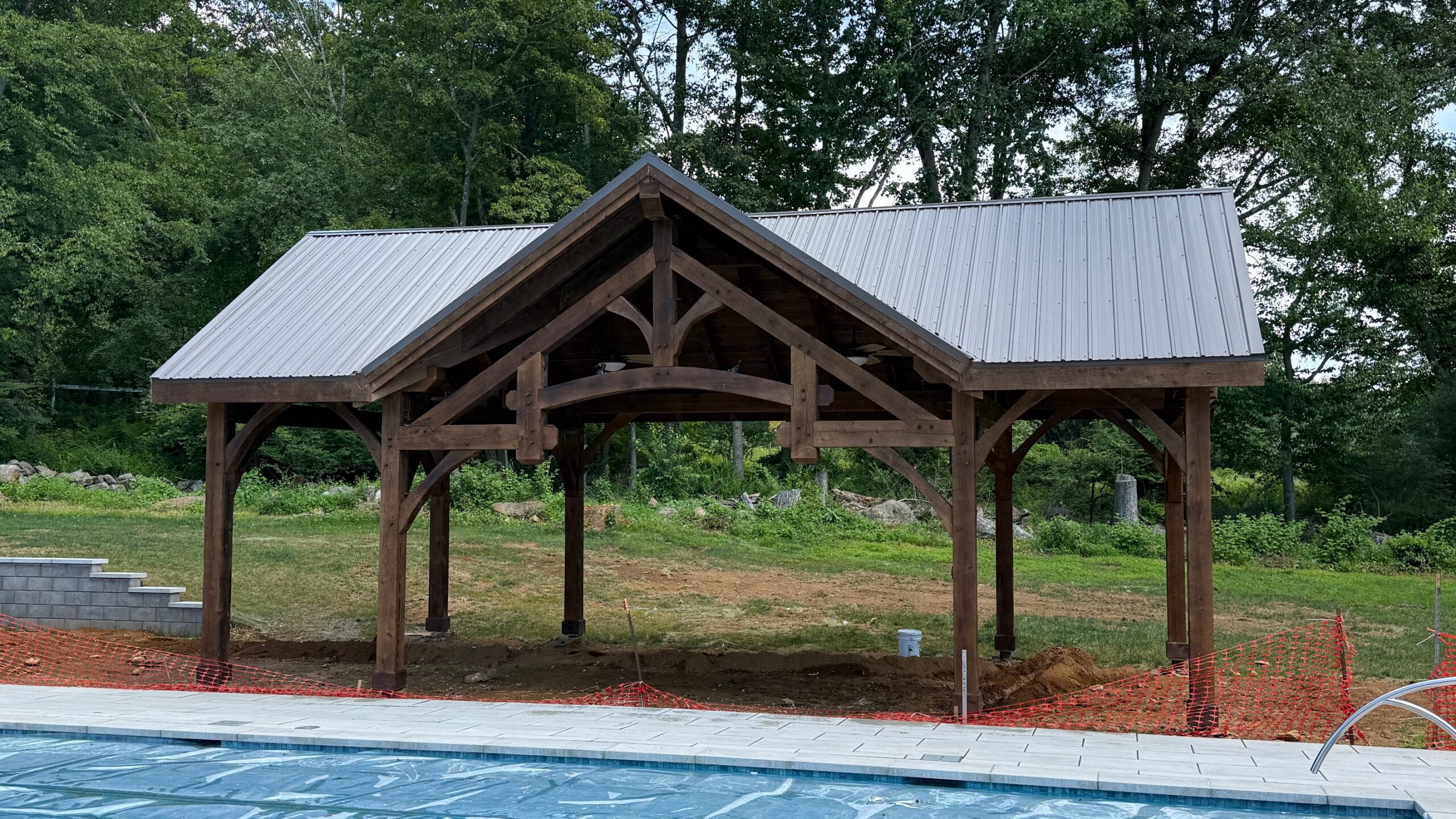 20×36 Timber Frame Pavilion