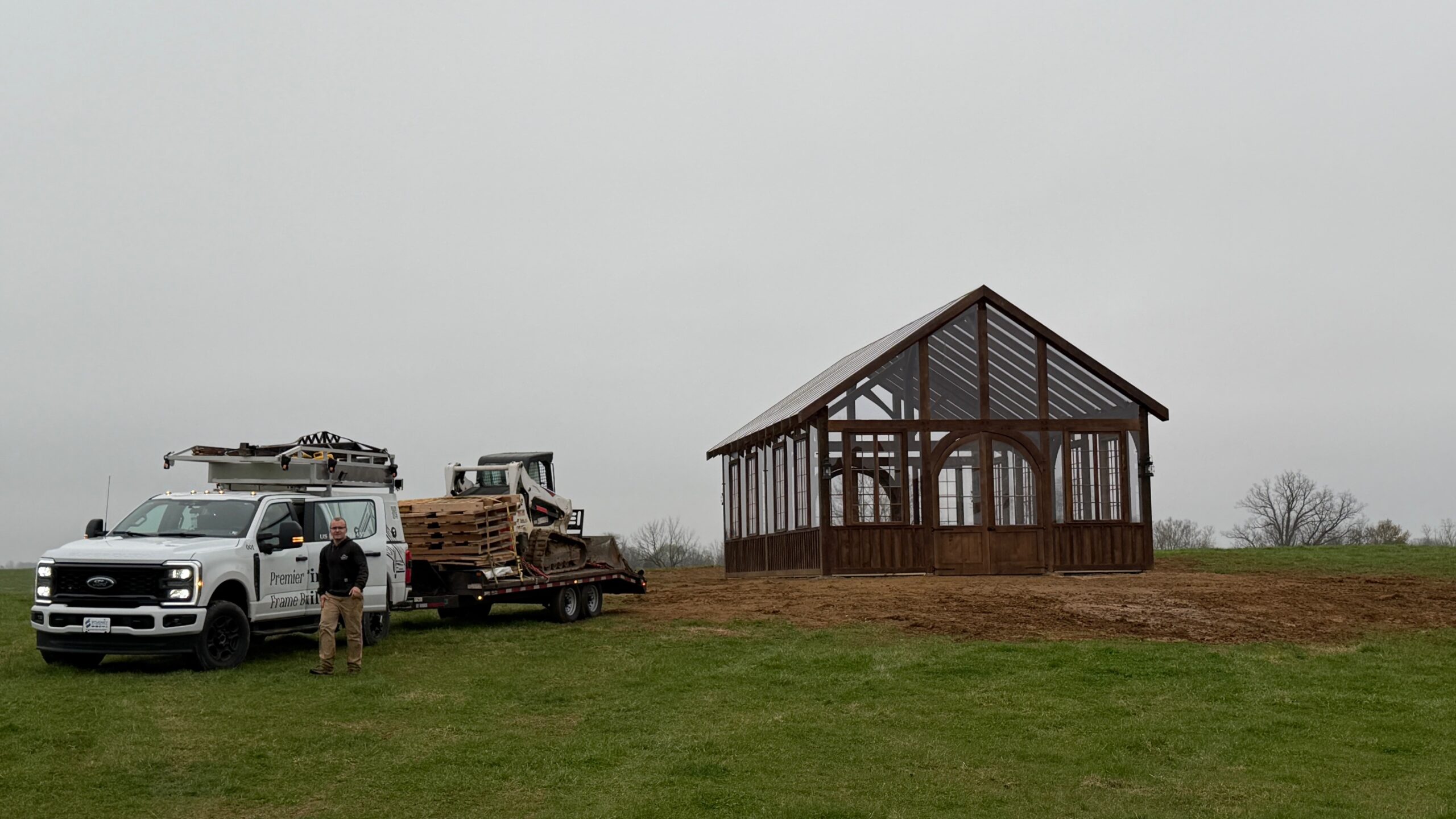Timber Frame Greenhouse — photo 2