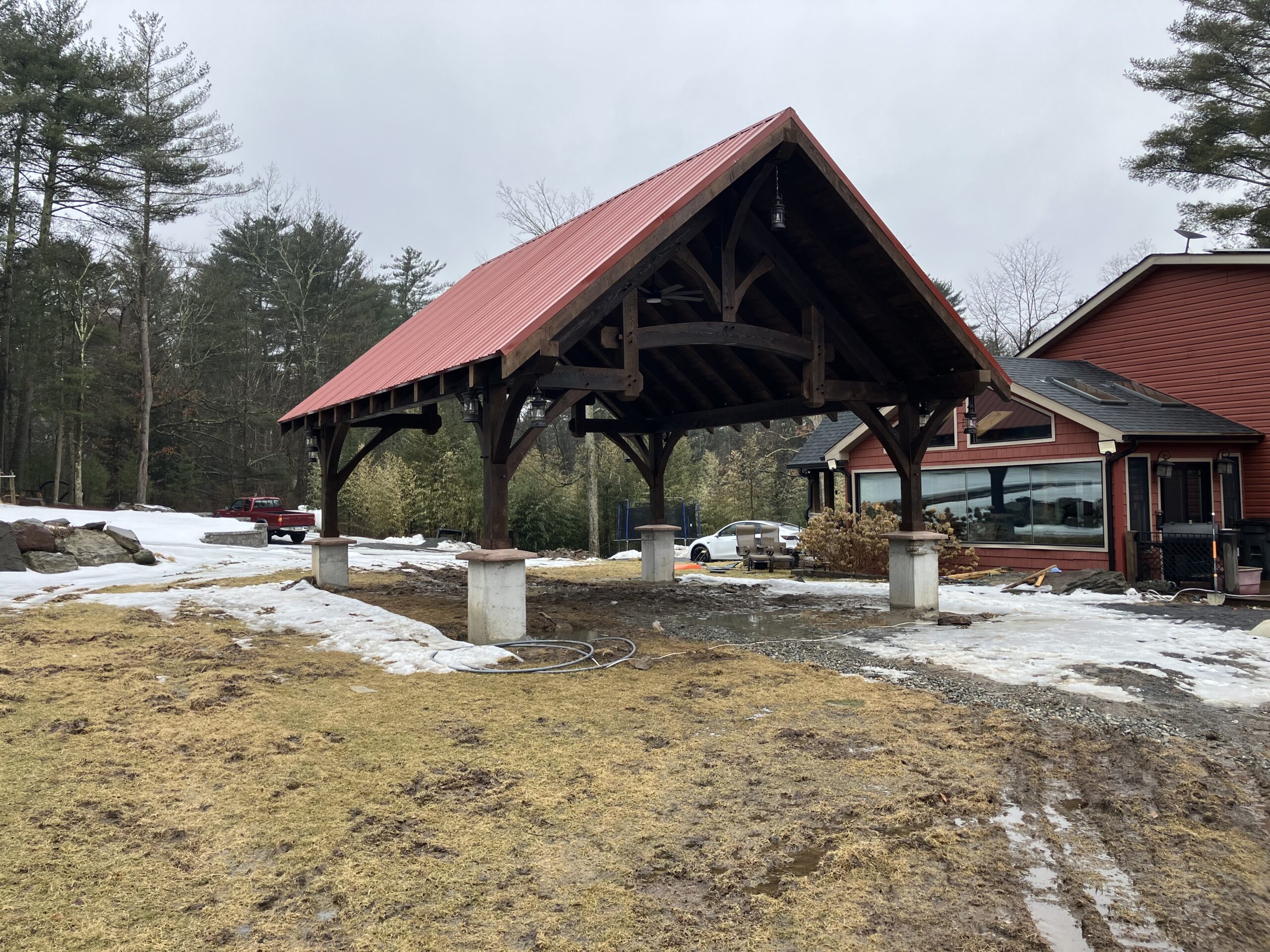 24×30 Timber Frame Pavilion