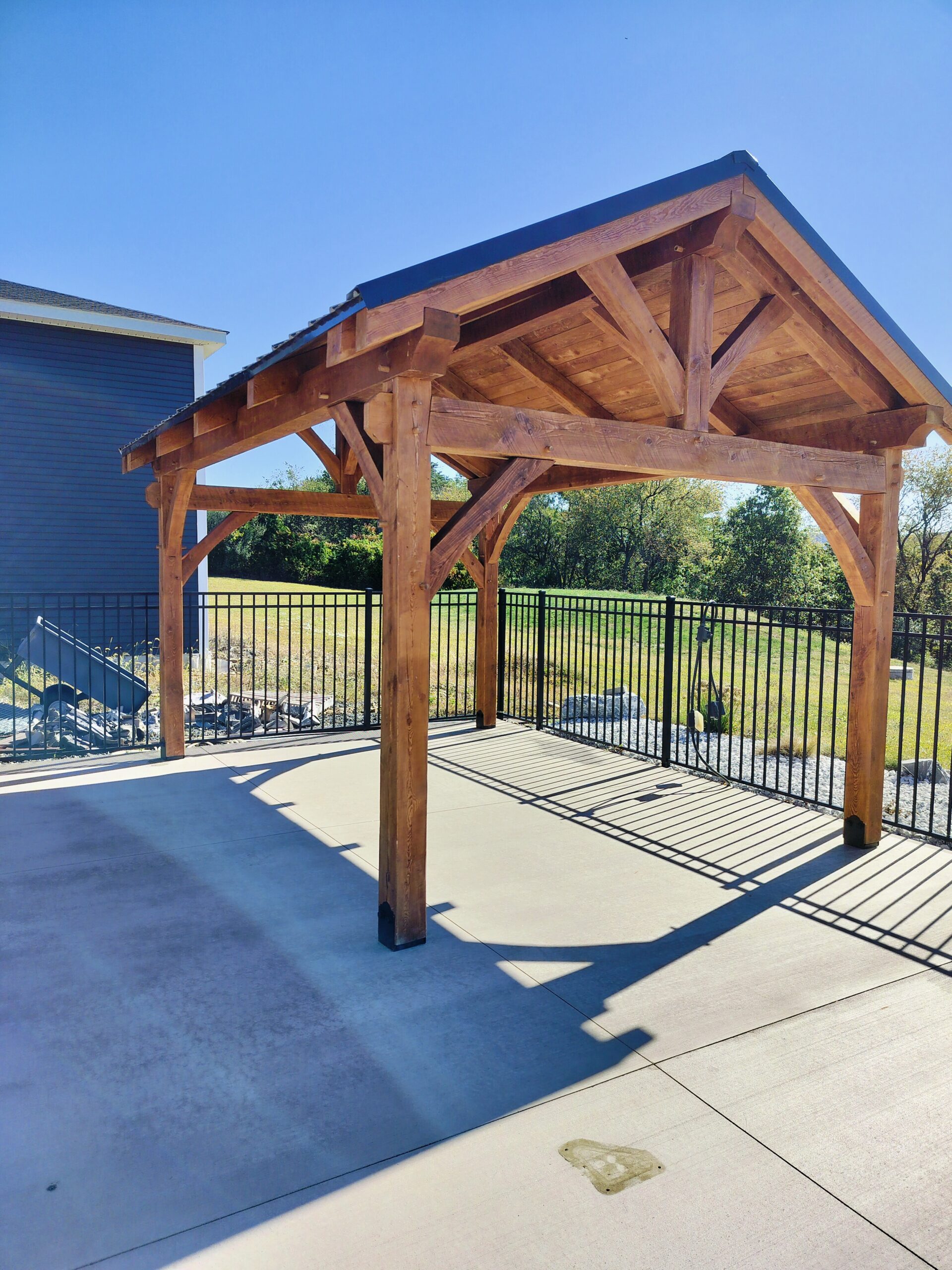 12×16 Timber Frame Pavilion