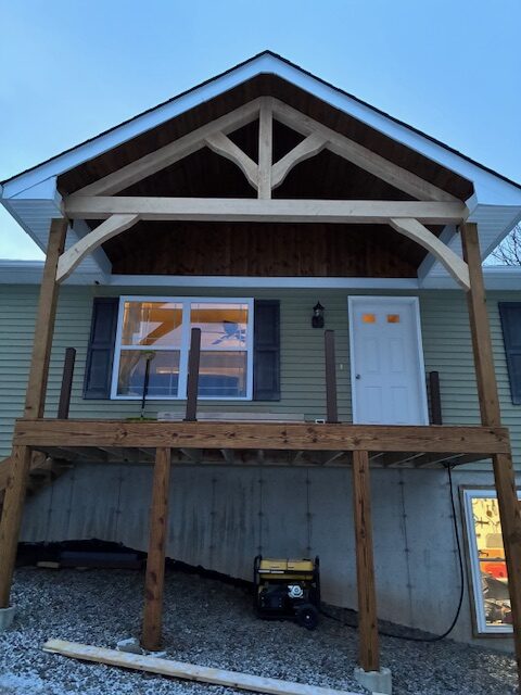 Timber Frame Accent Truss — photo 4