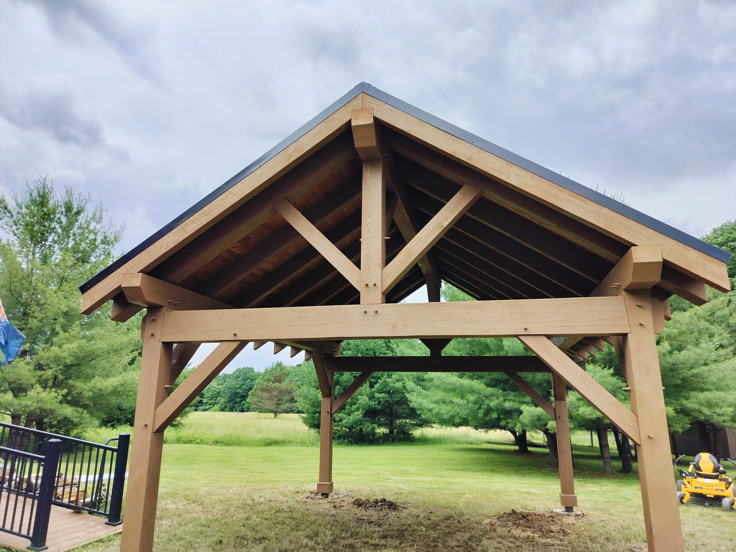 18×22 Timber Frame Pavilion — photo 4