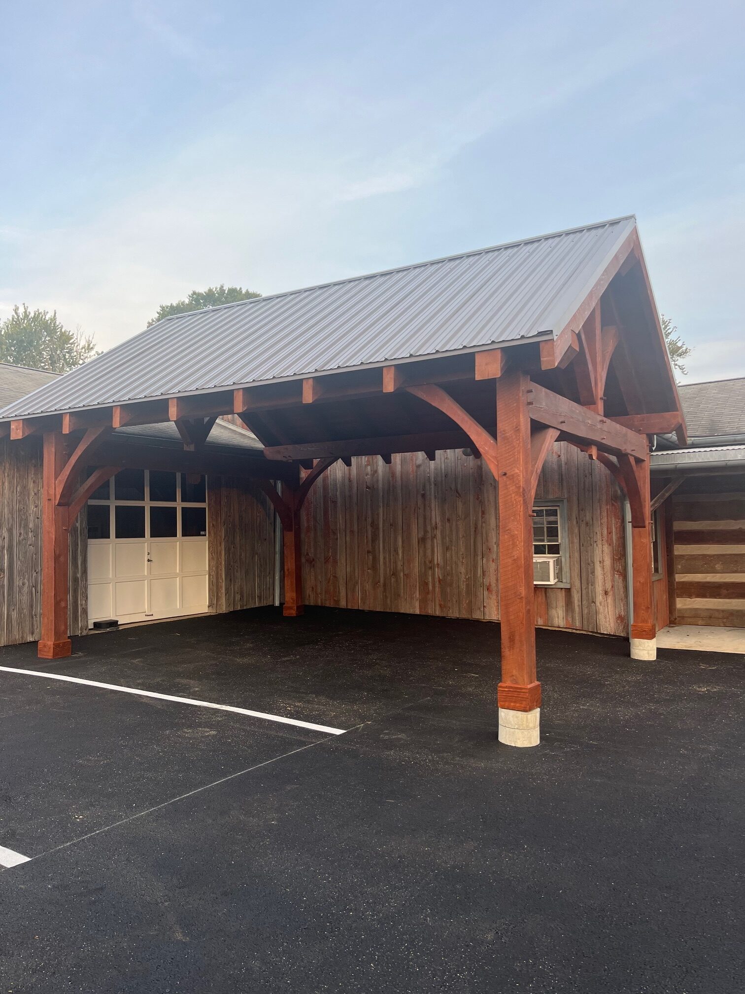 18×22 & 12×16 Timber Frame Pavilions — photo 3