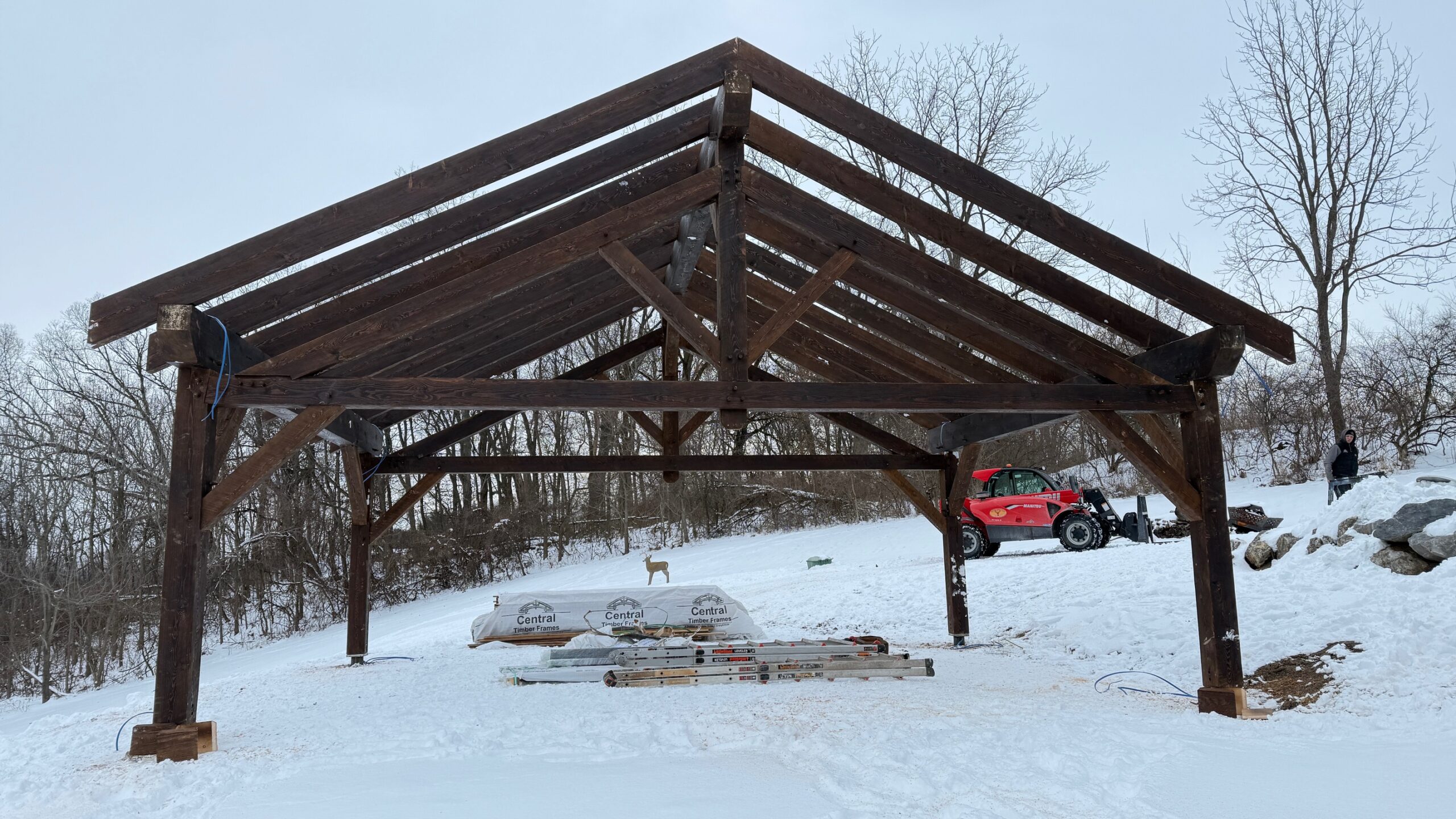 28×22 Timber Frame Pavilion — photo 3