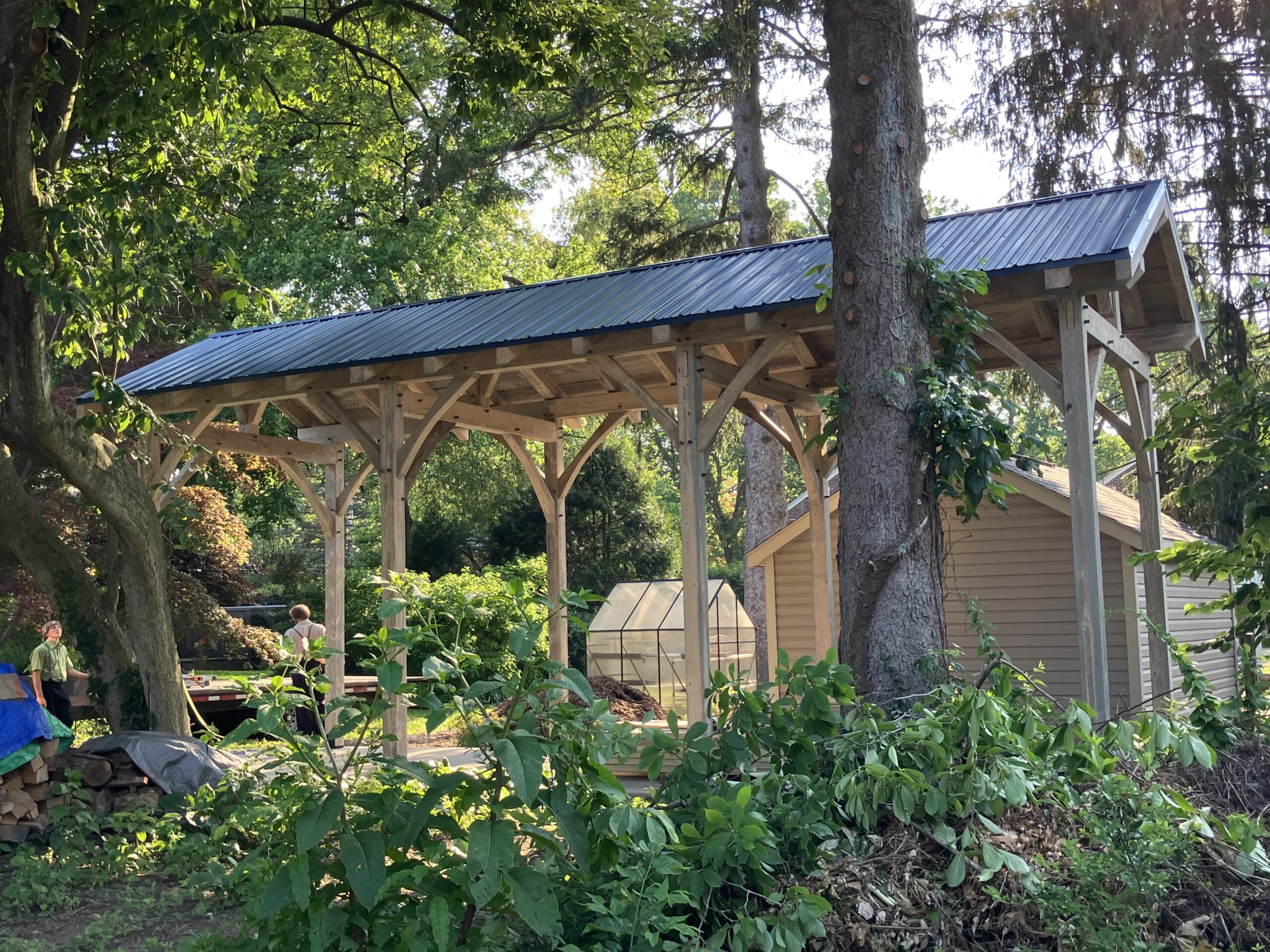 13’x31′ Timber Frame Pavilion — photo 3