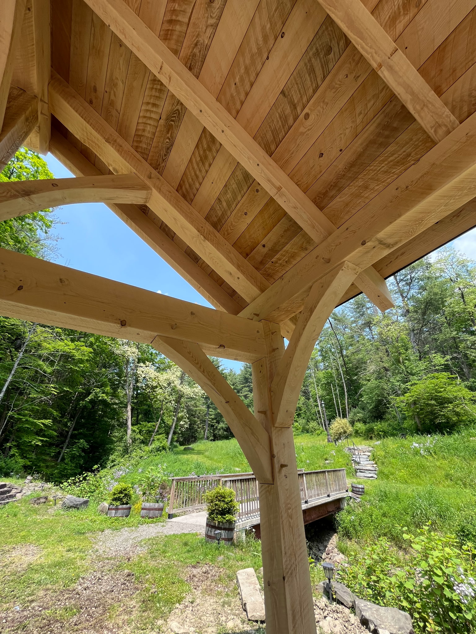 18×22 Timber Frame Pavilion — photo 3