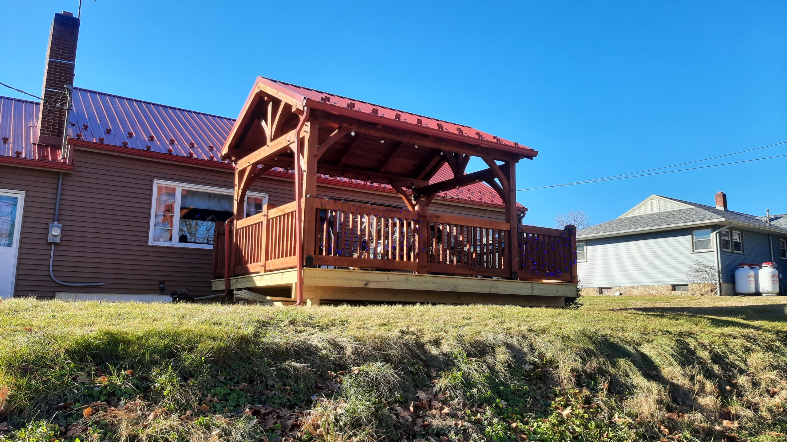 12×16 Timber Frame Pavilion — photo 4