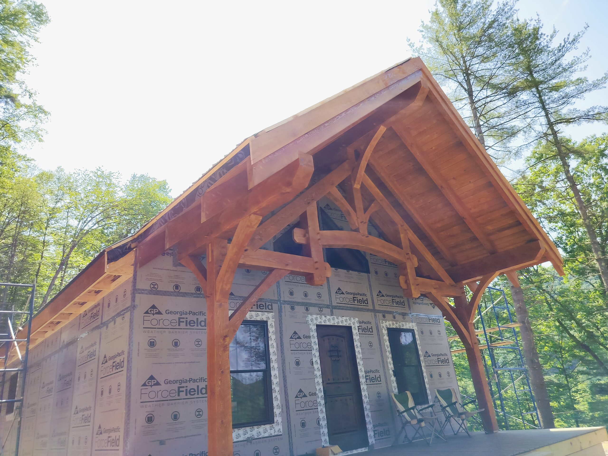 Custom Timber Frame Cabin — photo 3