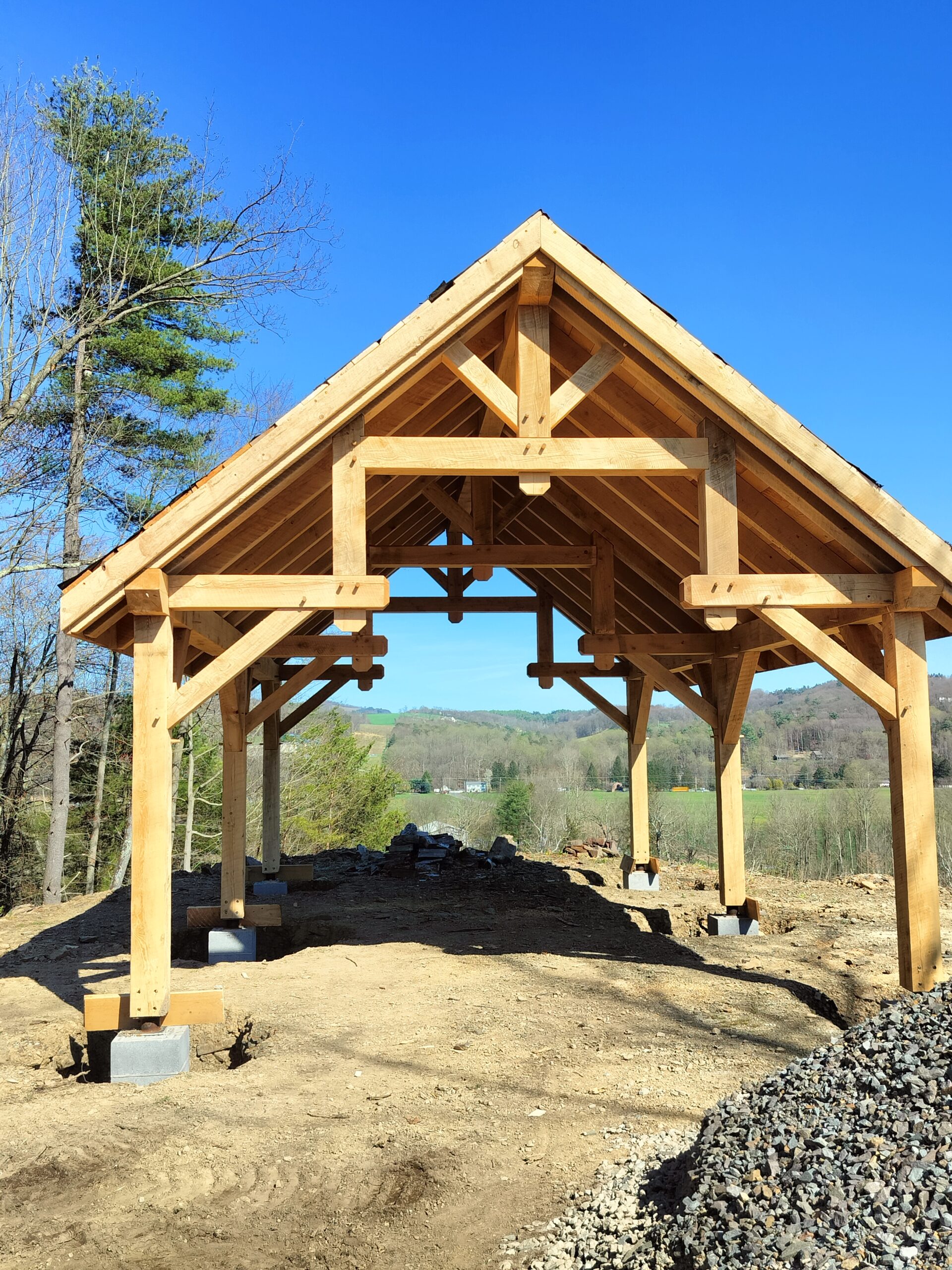 17×27 Timber Frame Pavilion — photo 3