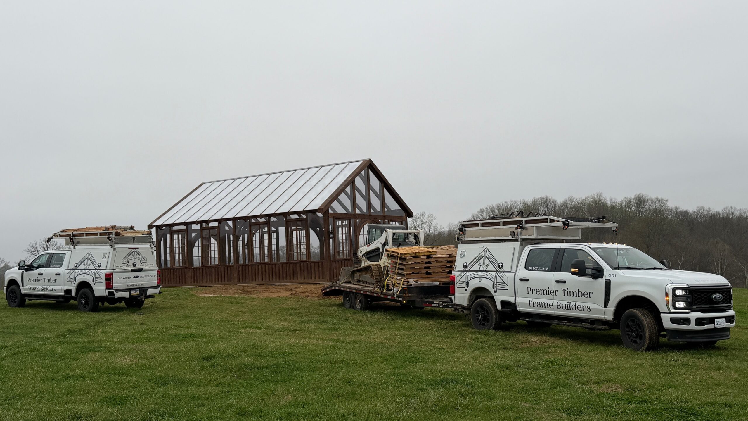 Timber Frame Greenhouse — photo 4