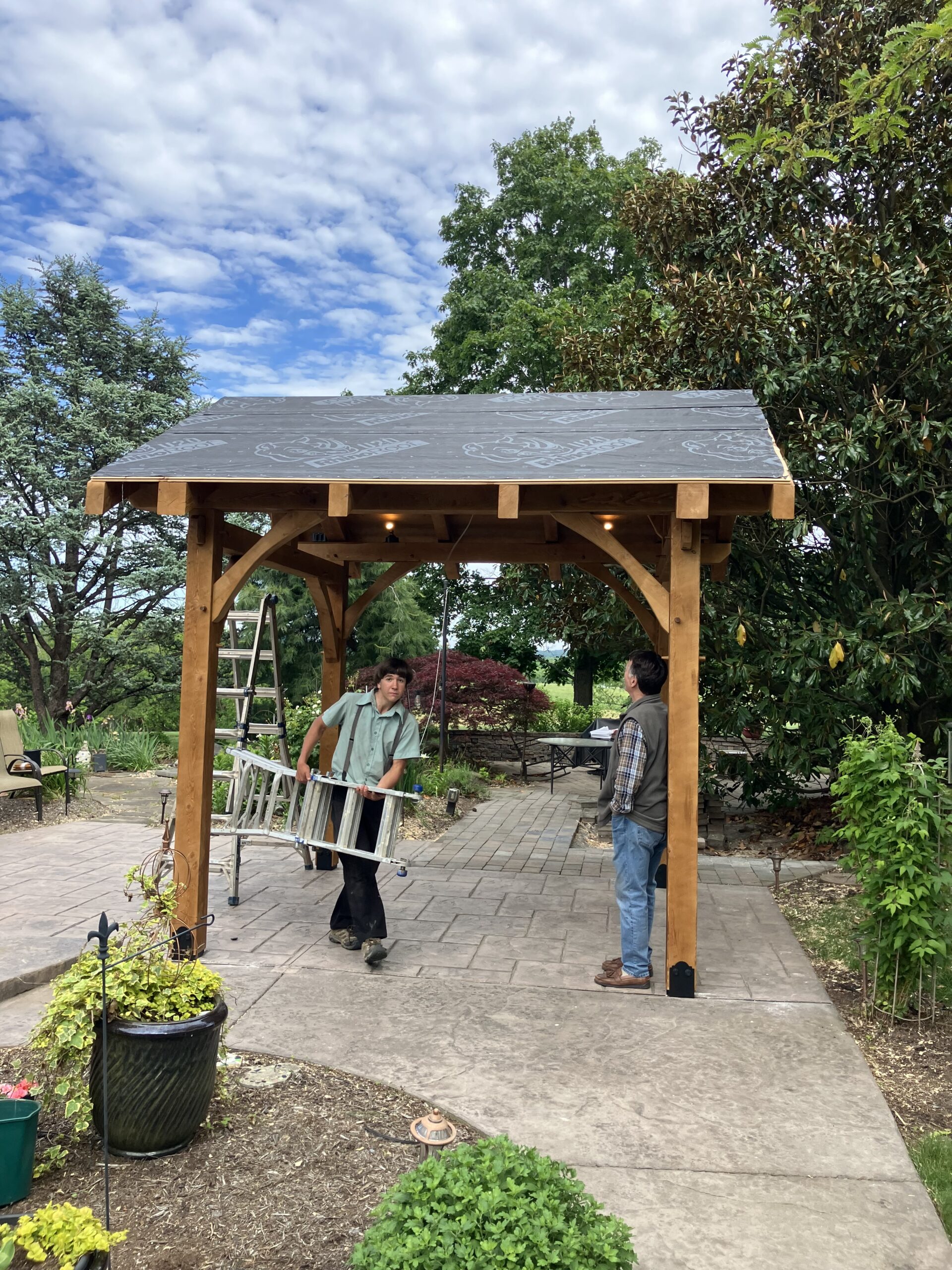 12×12 King Style Timber Frame Pavilion — photo 3