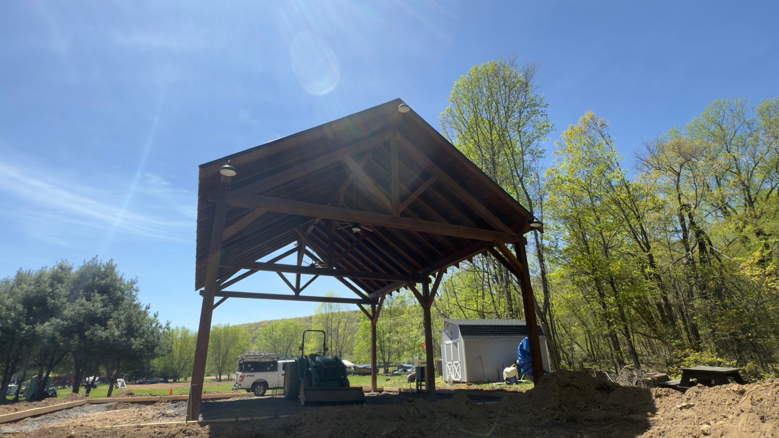 30×40 Timber Frame Pavilion — photo 3