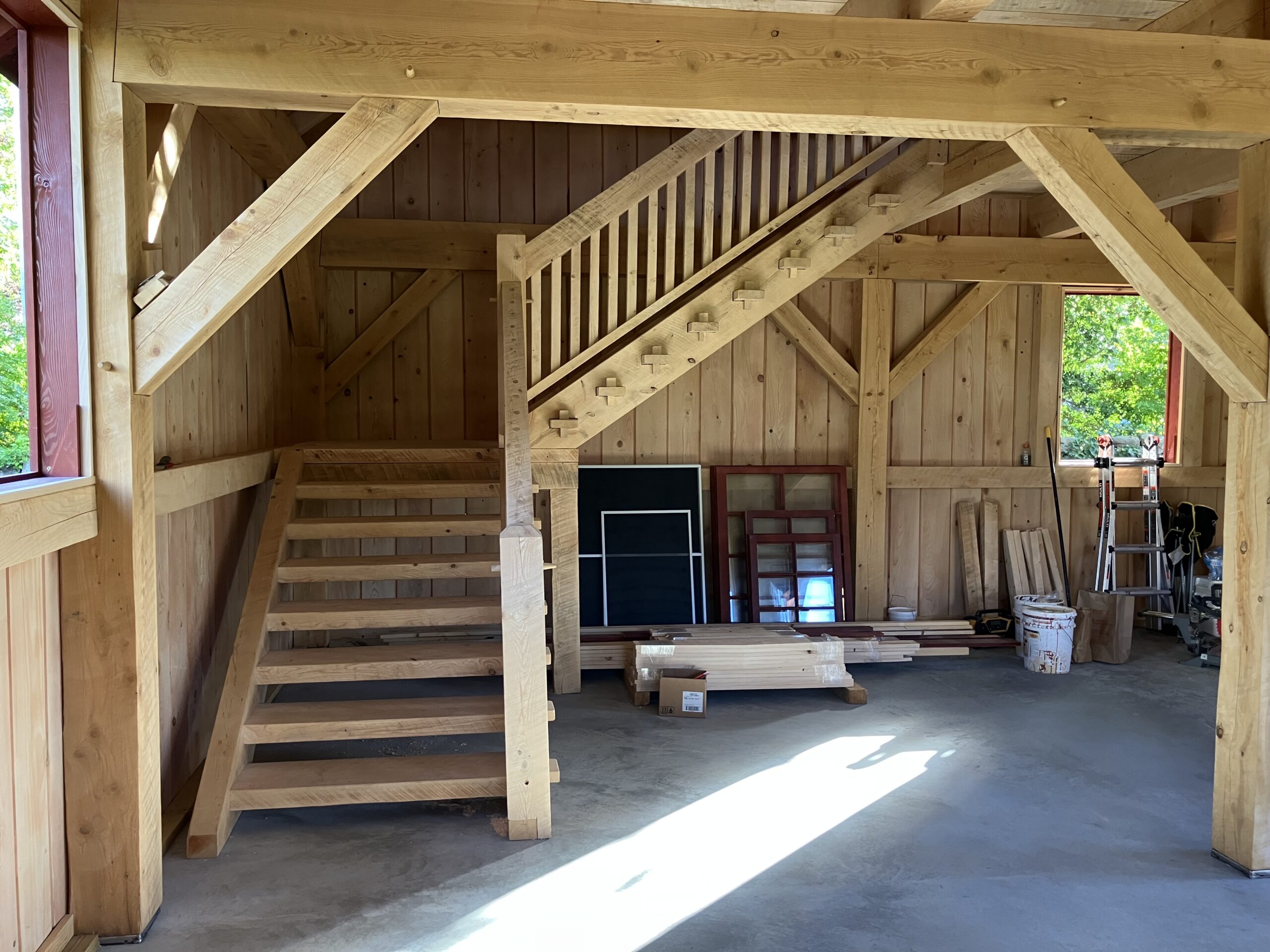 24×24 Timber Frame Garage. — photo 4