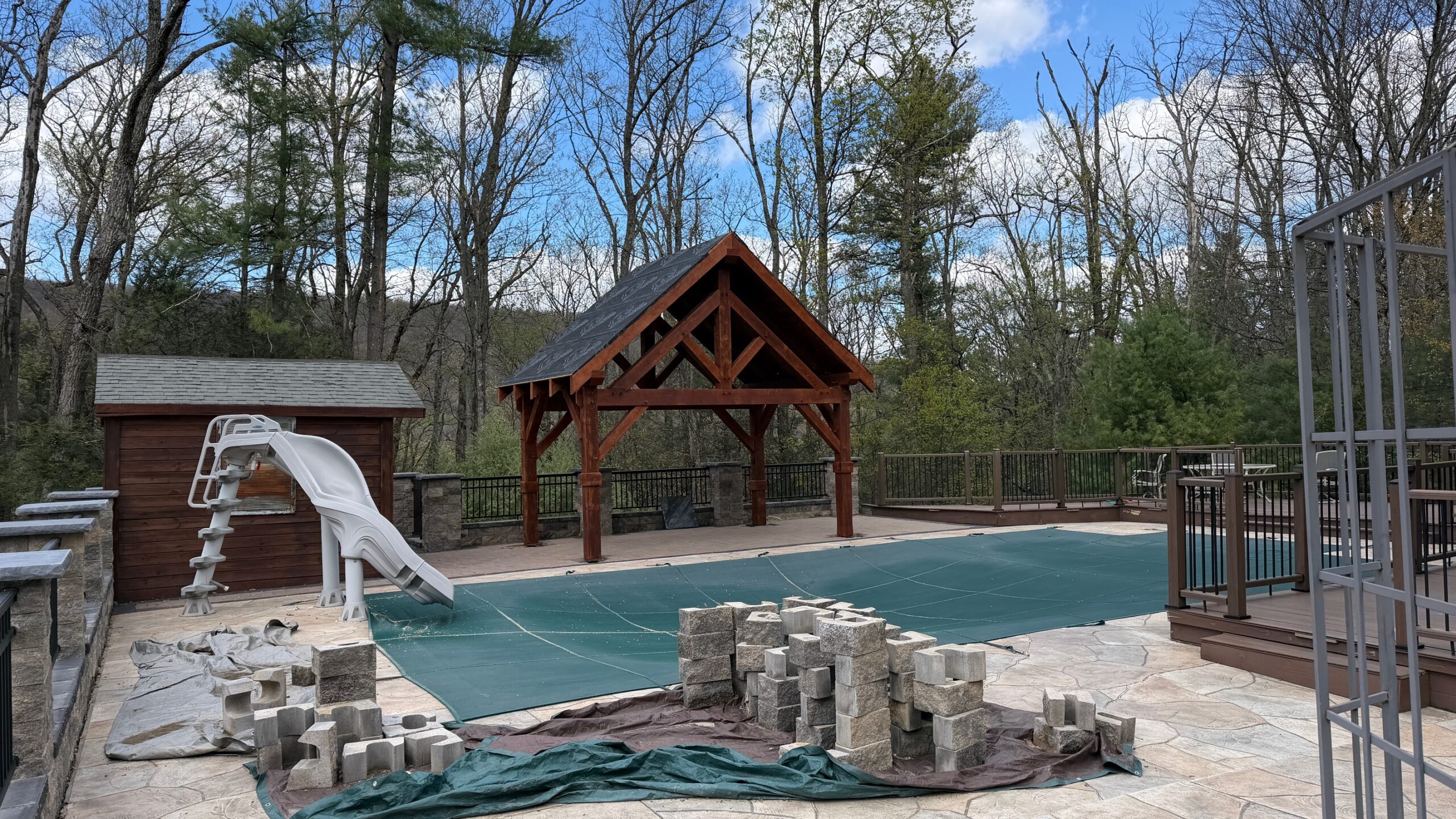 18×12 Timber Frame Pavilion — photo 4