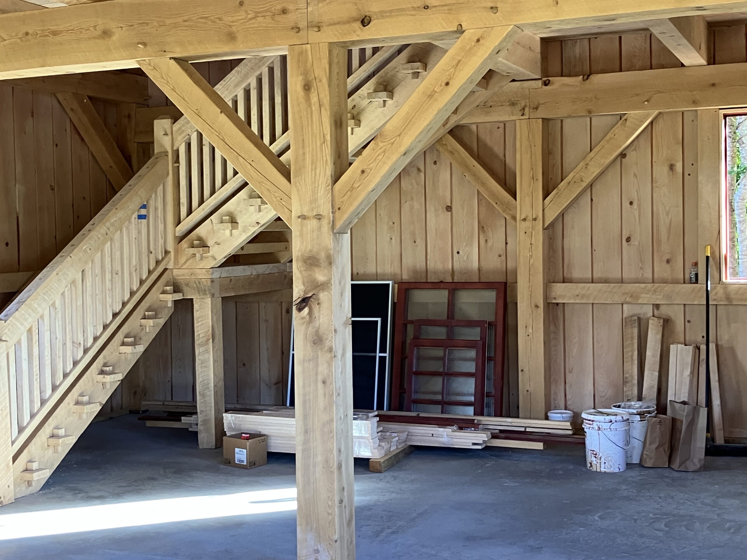 24×24 Timber Frame Garage. — photo 5