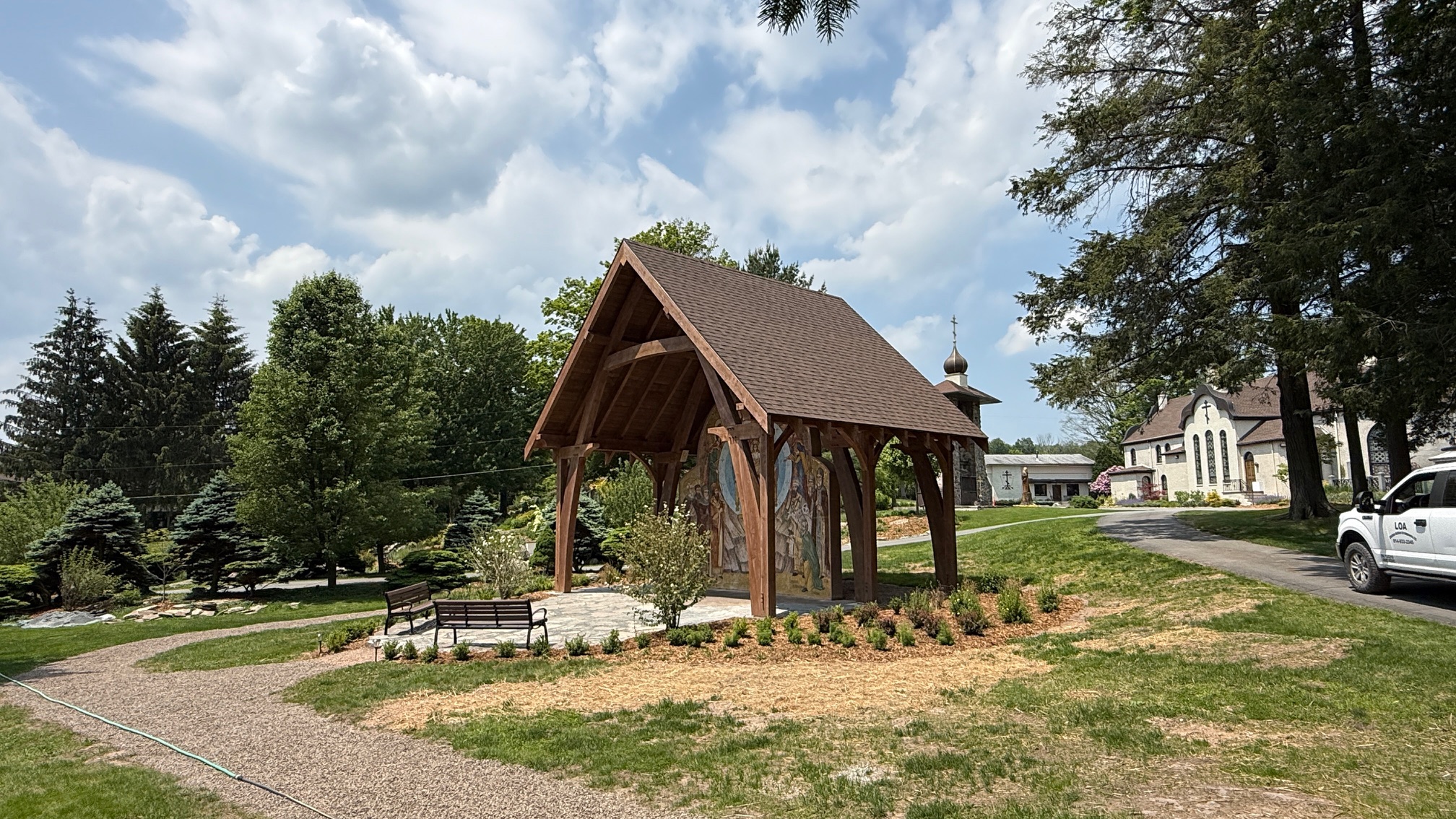 24×20 Timber Frame Pavilion — photo 5