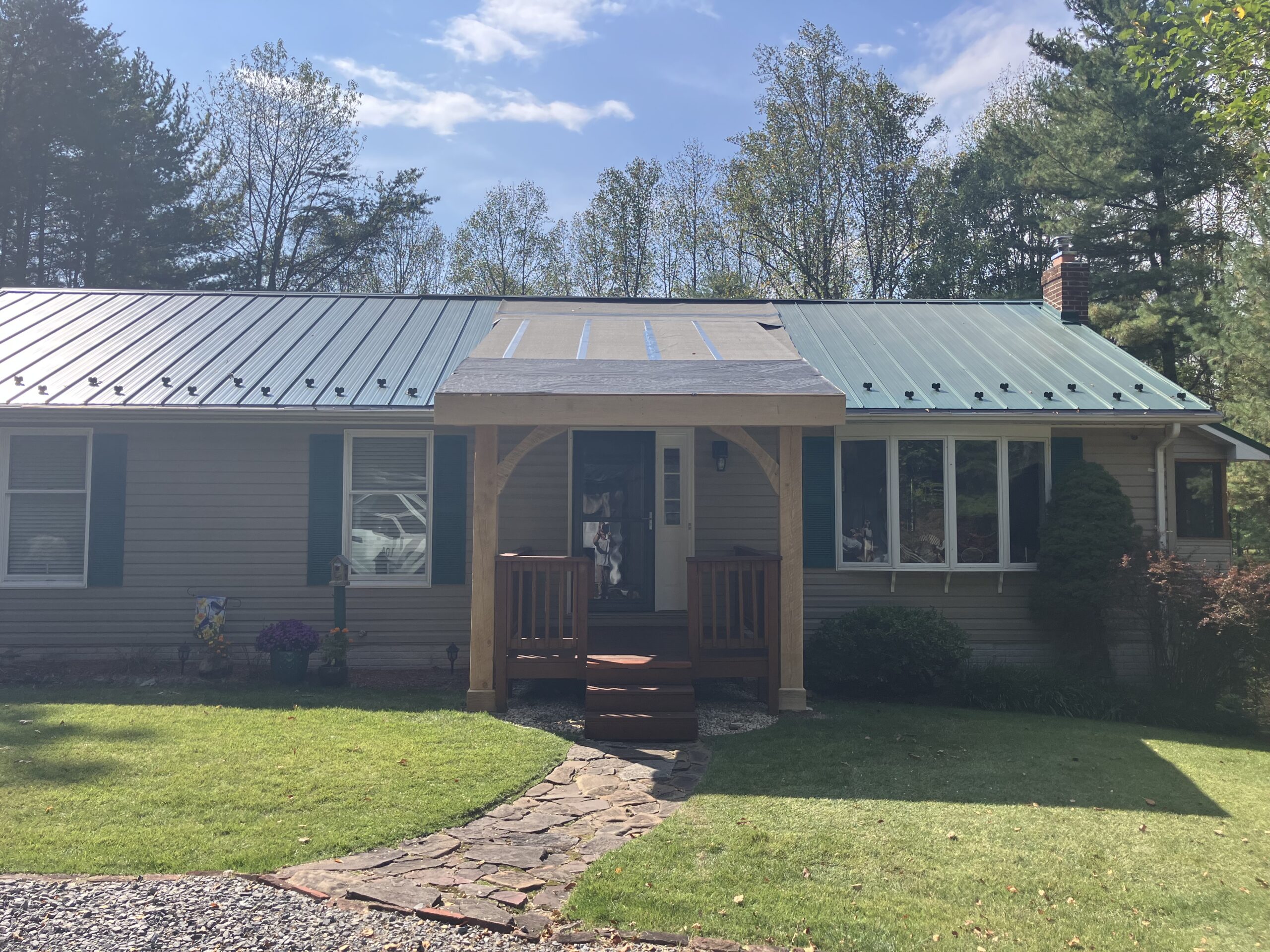 10×8 Lean-to style porch — photo 4