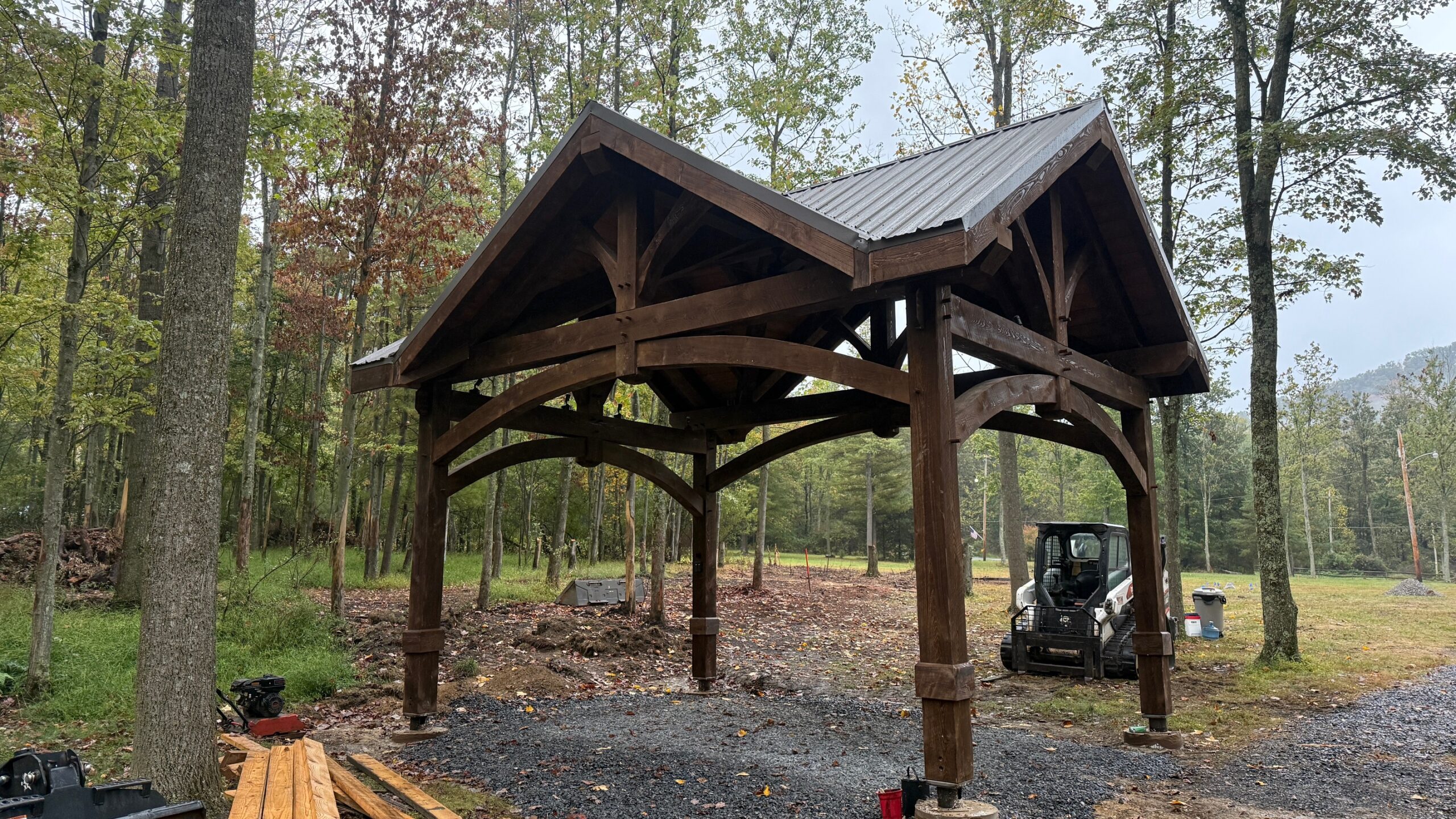 16×20 Timber Frame Pavilion — photo 5