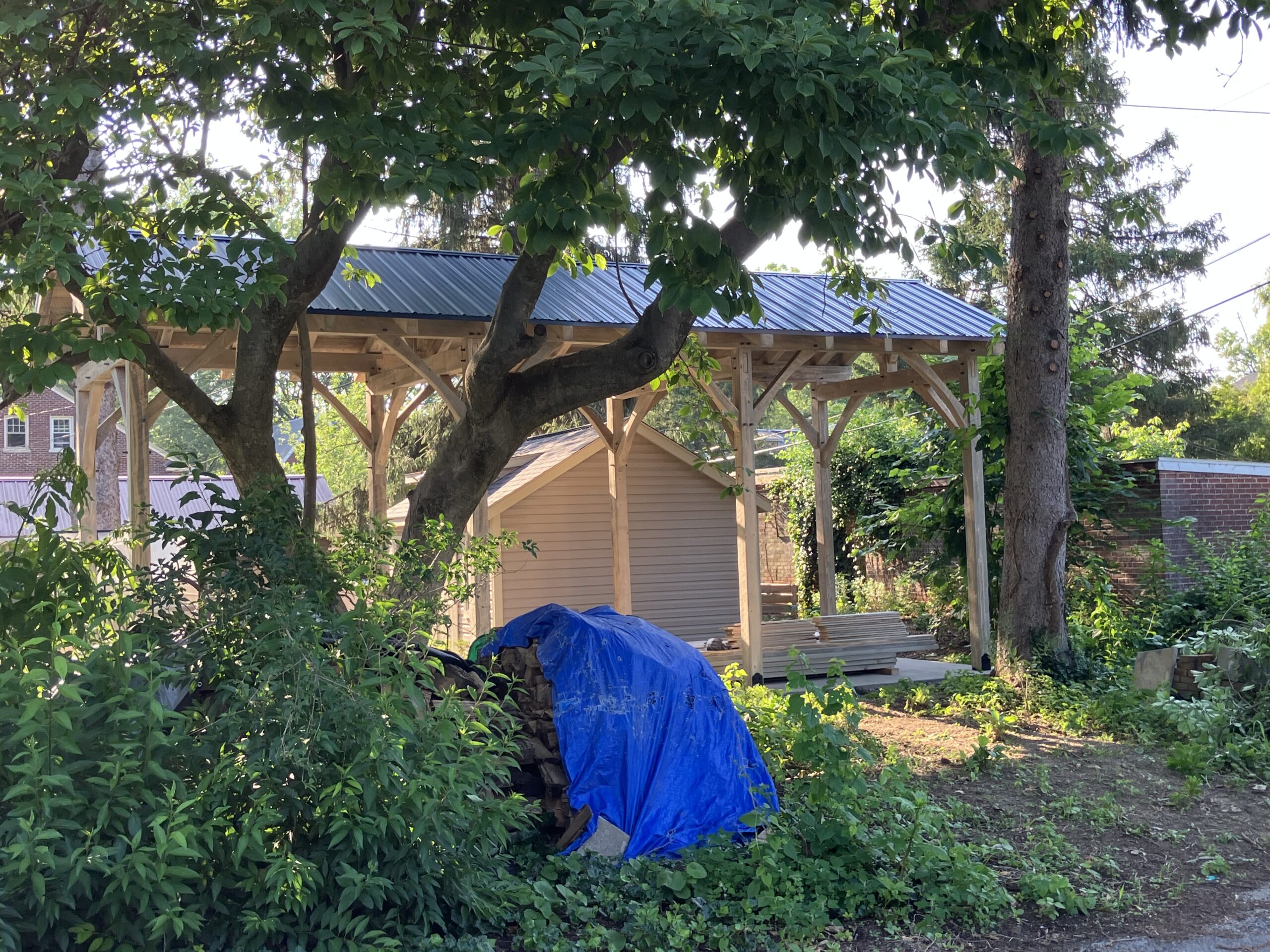 13’x31′ Timber Frame Pavilion — photo 4