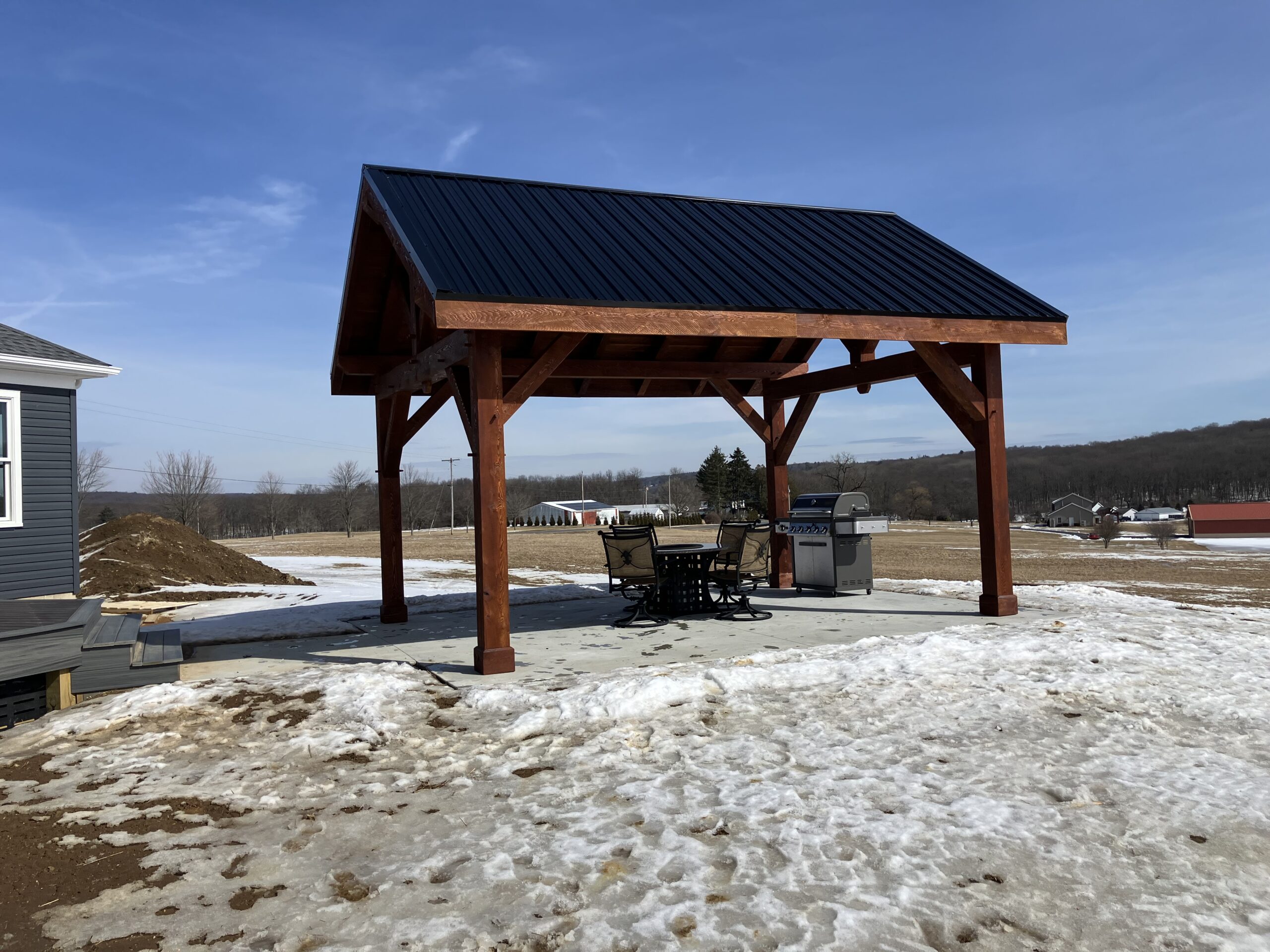 16×20 Timber Frame Pavilion — photo 4
