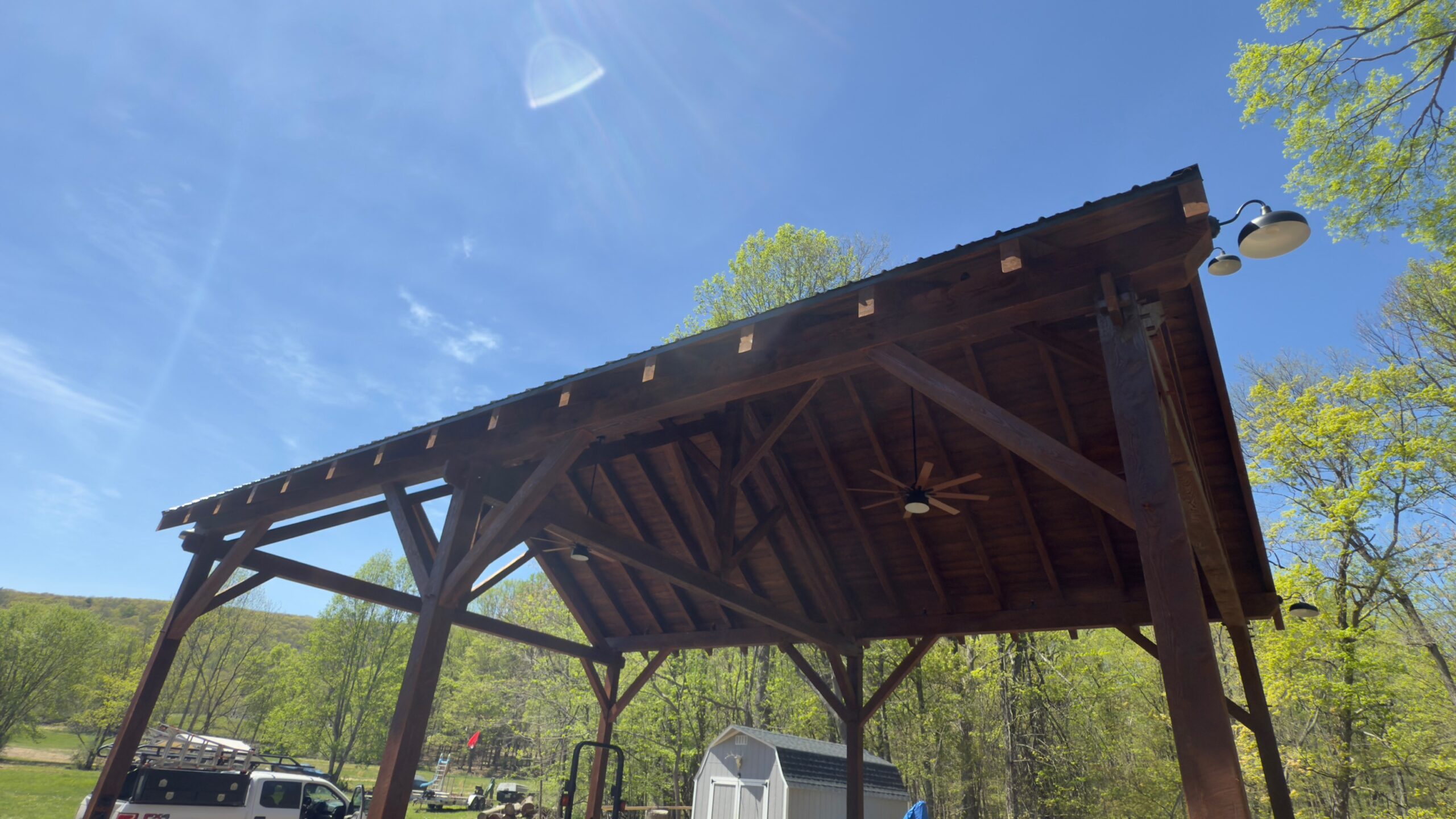 30×40 Timber Frame Pavilion — photo 4