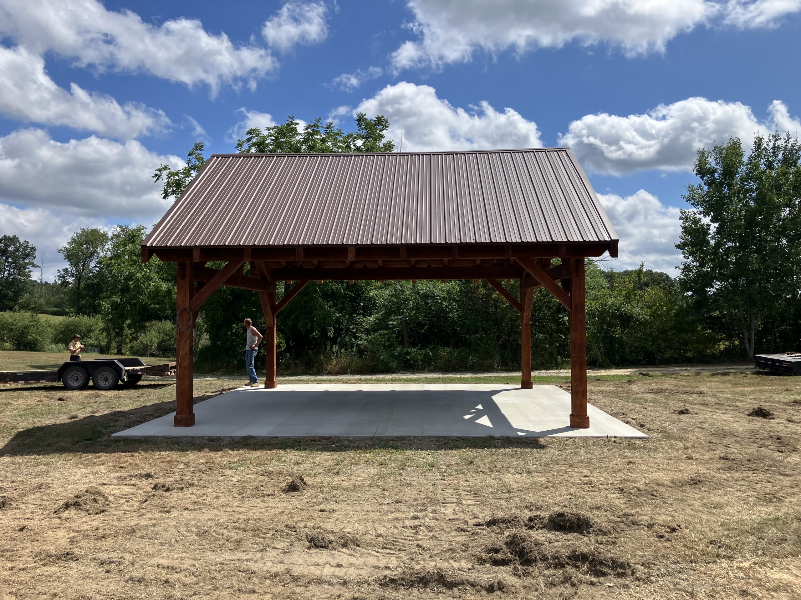 22×24 Timber Frame Pavilion — photo 5