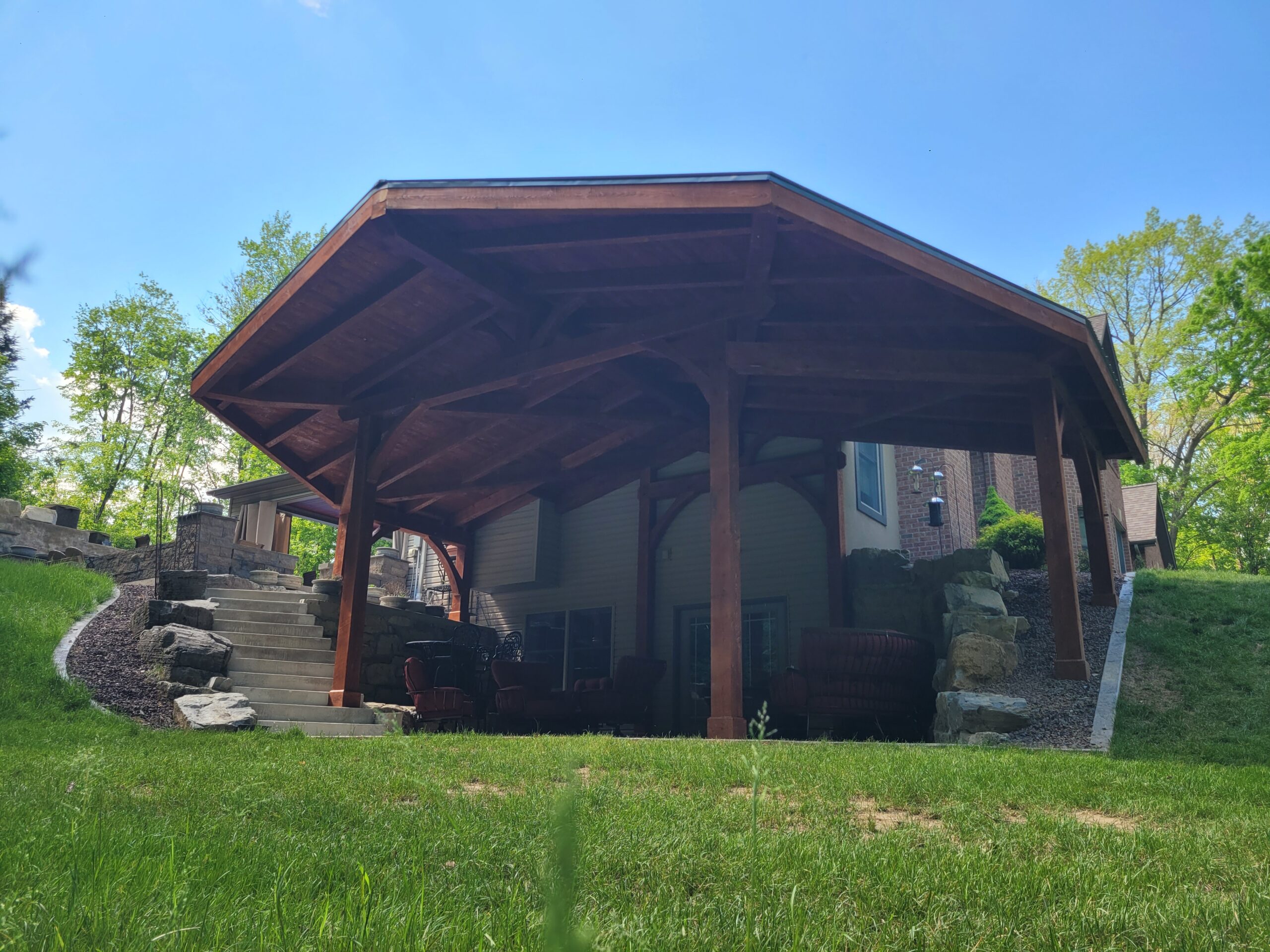 34×24 Timber Frame Pavilion — photo 18