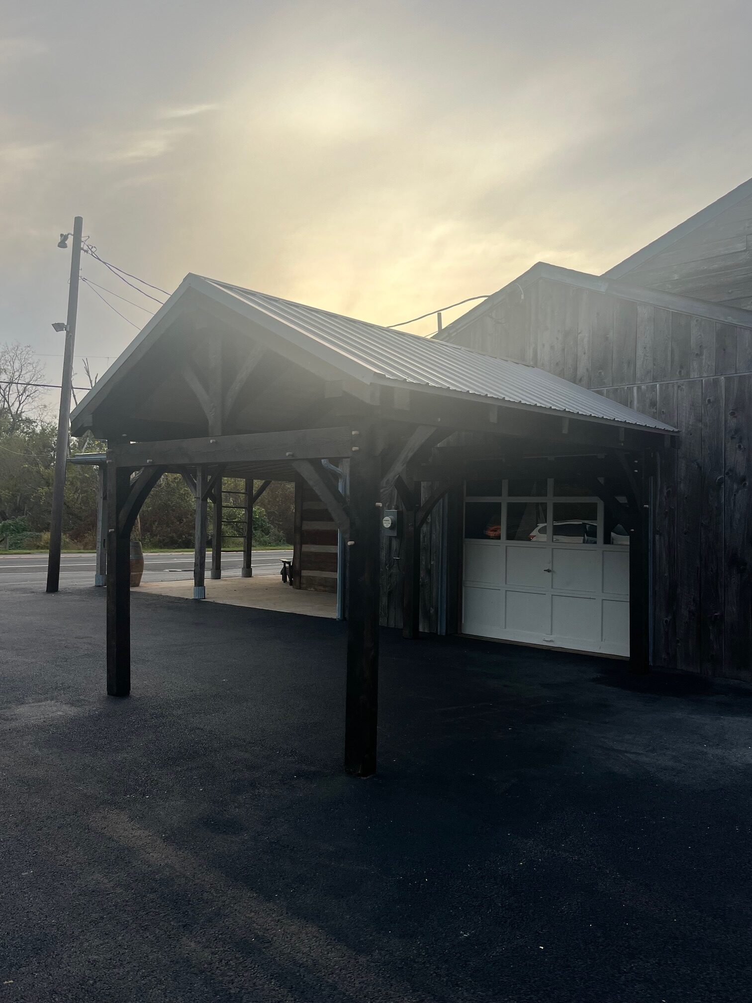 18×22 & 12×16 Timber Frame Pavilions — photo 4