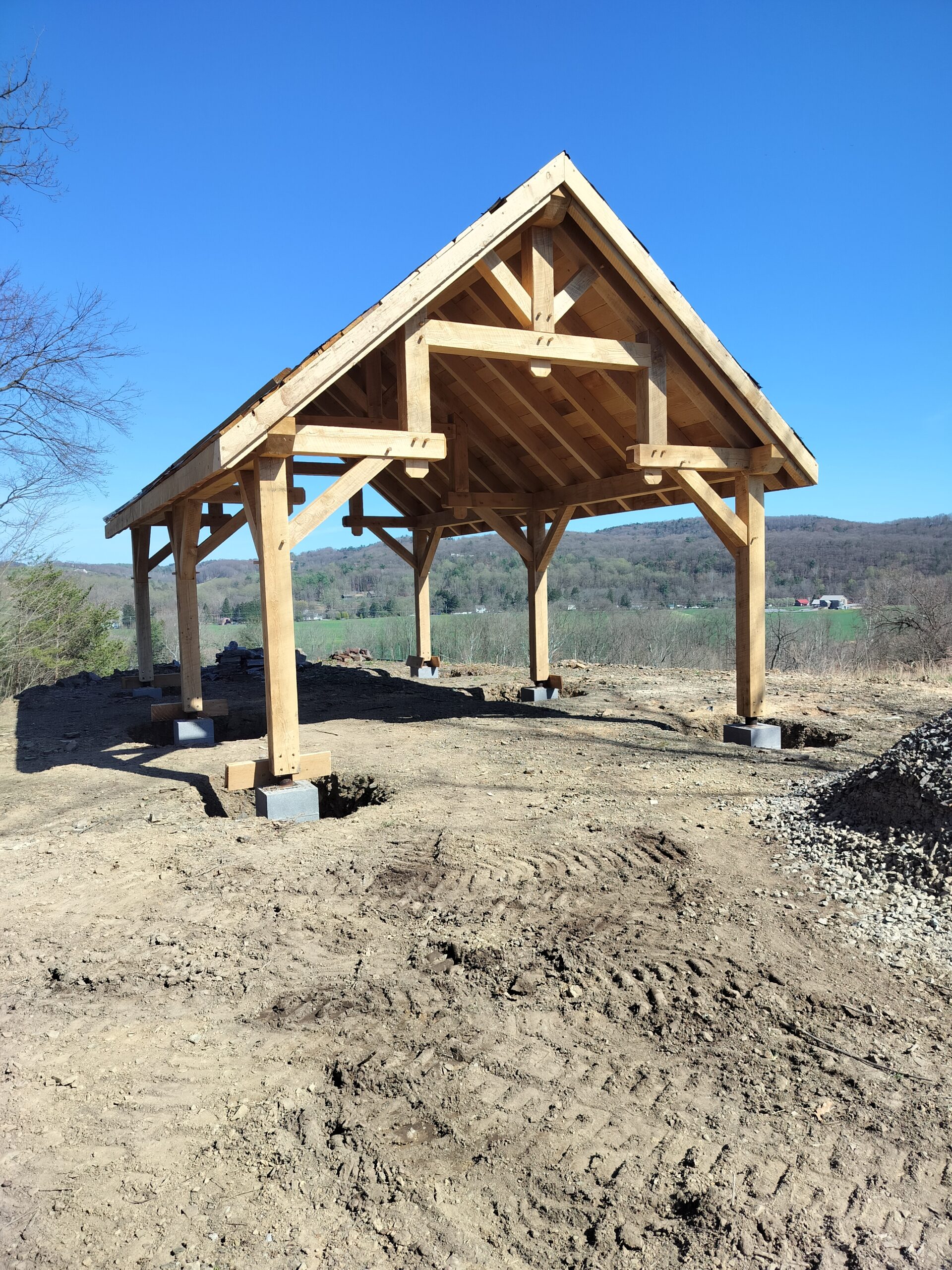 17×27 Timber Frame Pavilion — photo 4