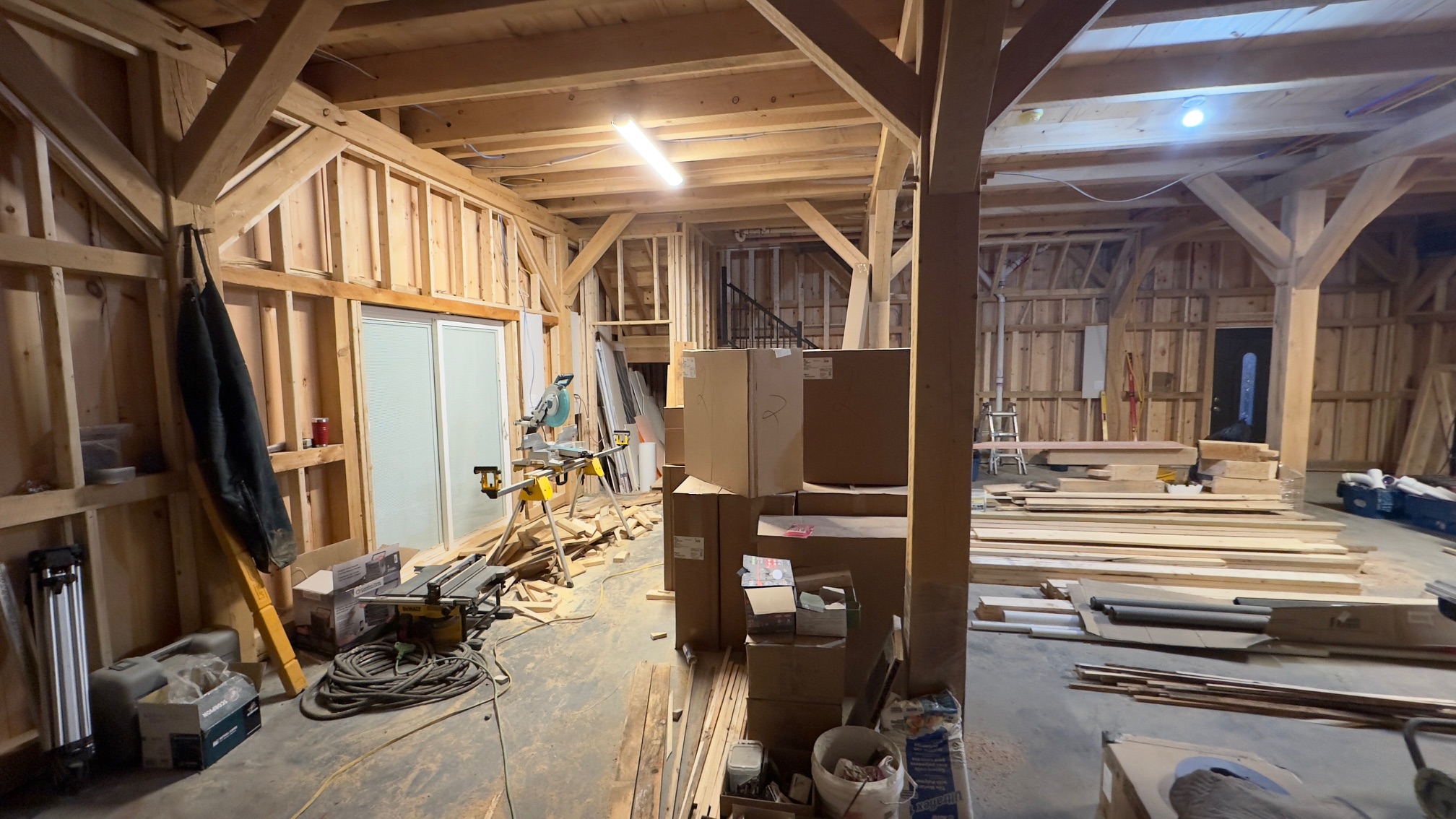 36×36 Timber frame barn with loft — photo 5
