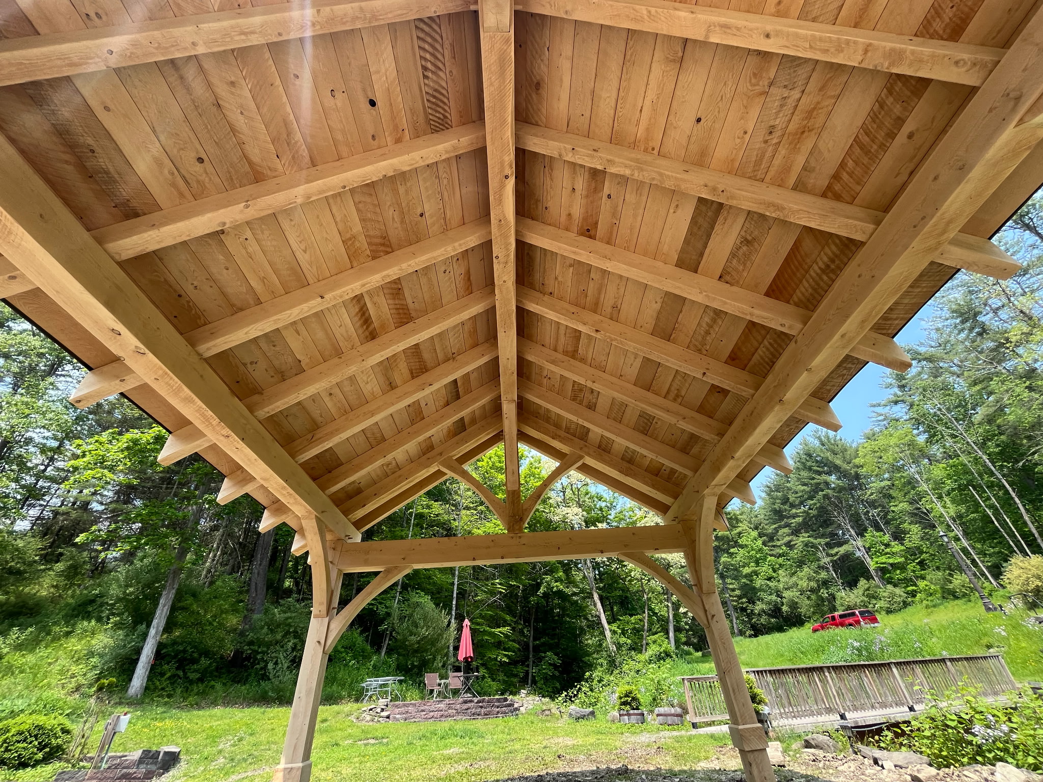 18×22 Timber Frame Pavilion — photo 5