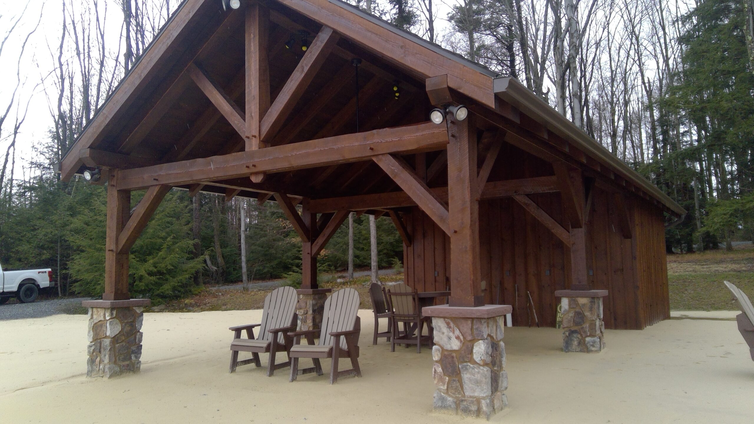 14×26 Timber Frame Pool House — photo 5