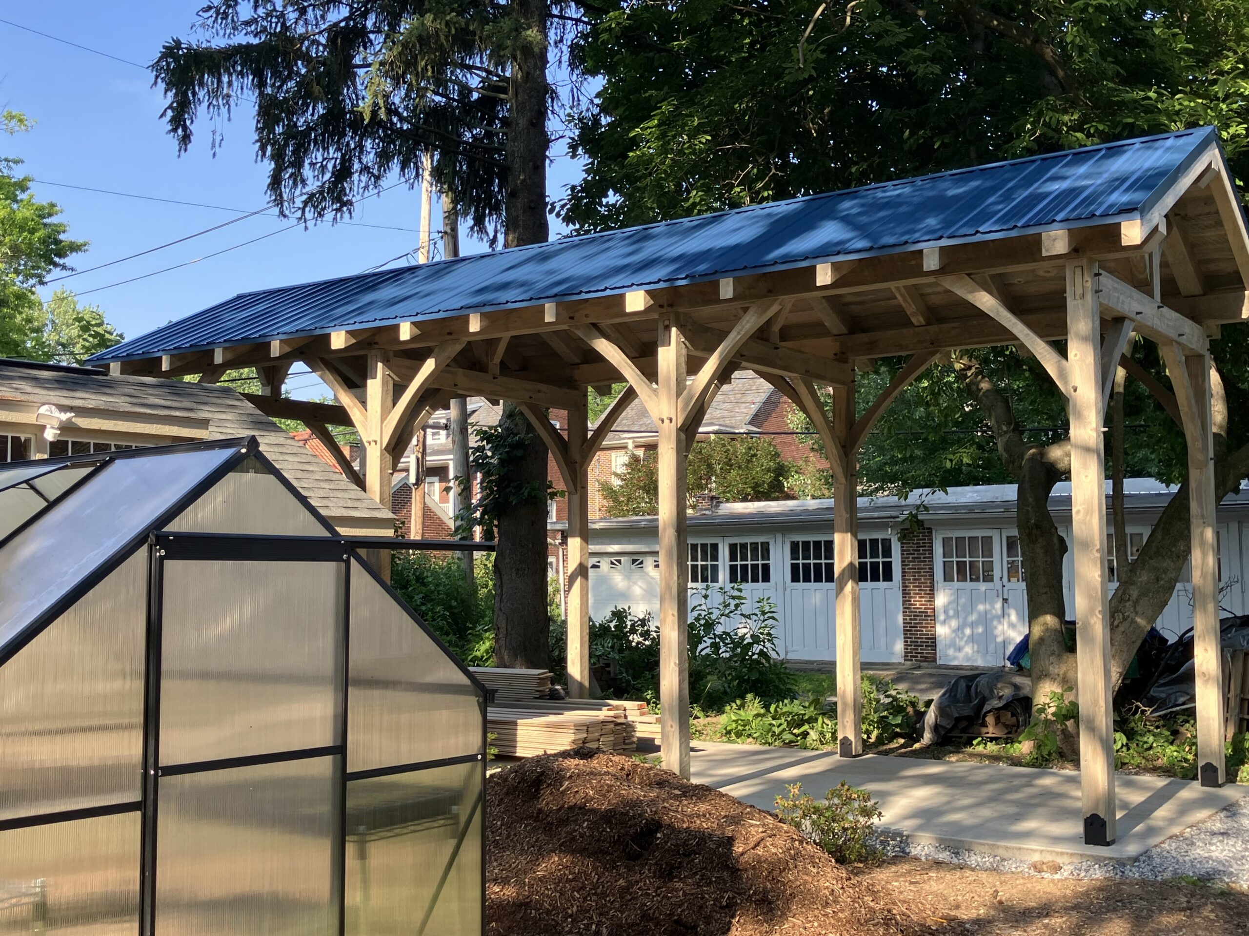 13’x31′ Timber Frame Pavilion — photo 5