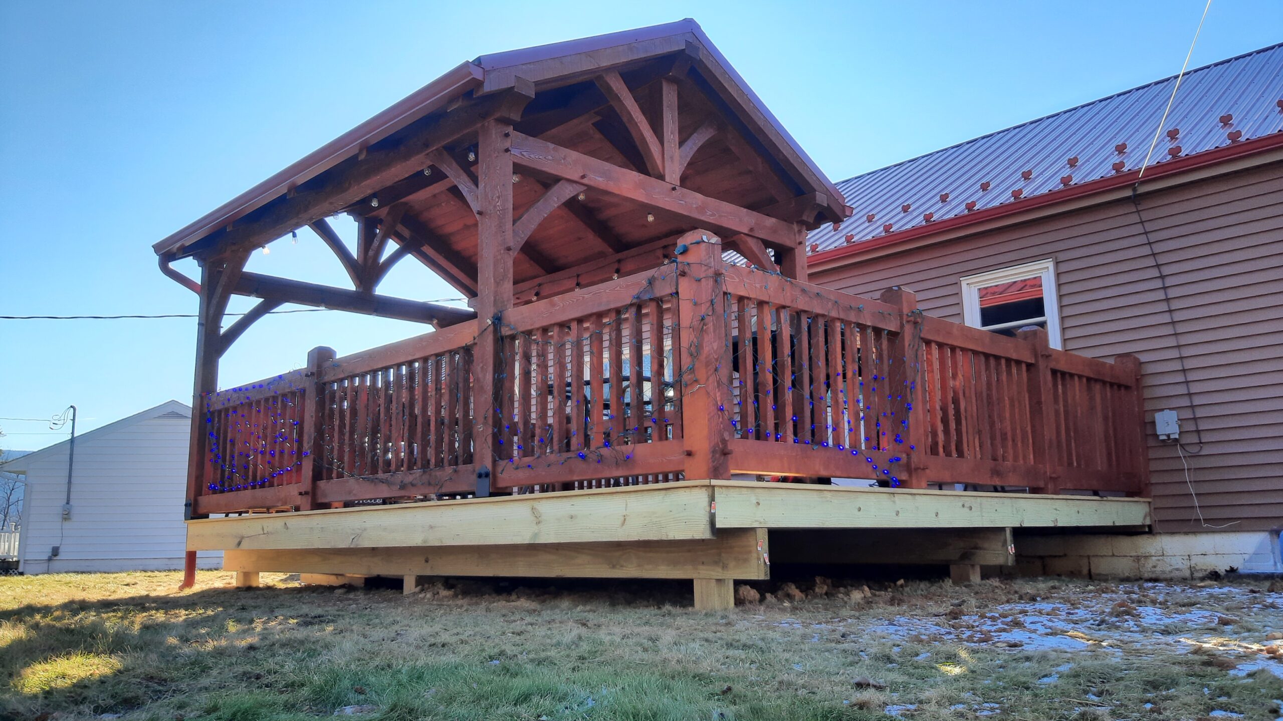 12×16 Timber Frame Pavilion — photo 6