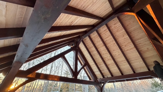 24×28 Timber Frame Pavilion — photo 5
