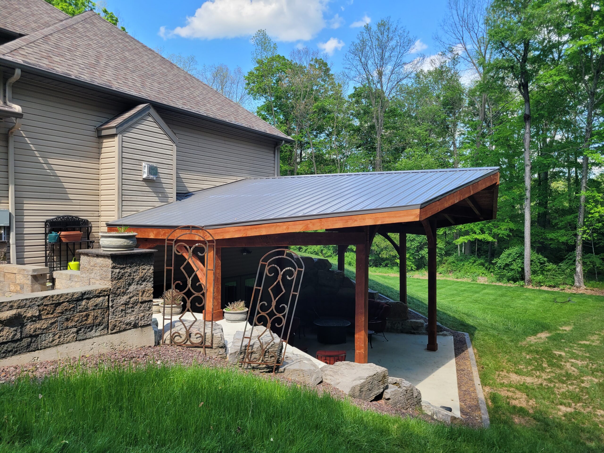 34×24 Timber Frame Pavilion — photo 6