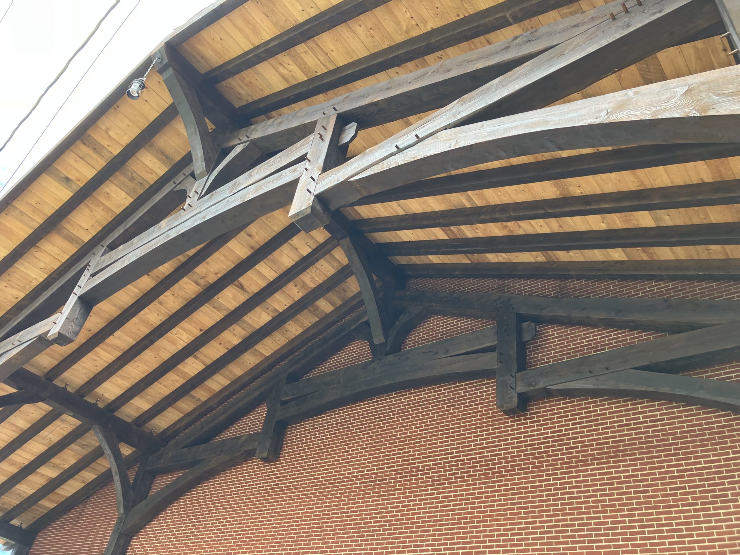 82×26 Timber Frame Tie-in — photo 5