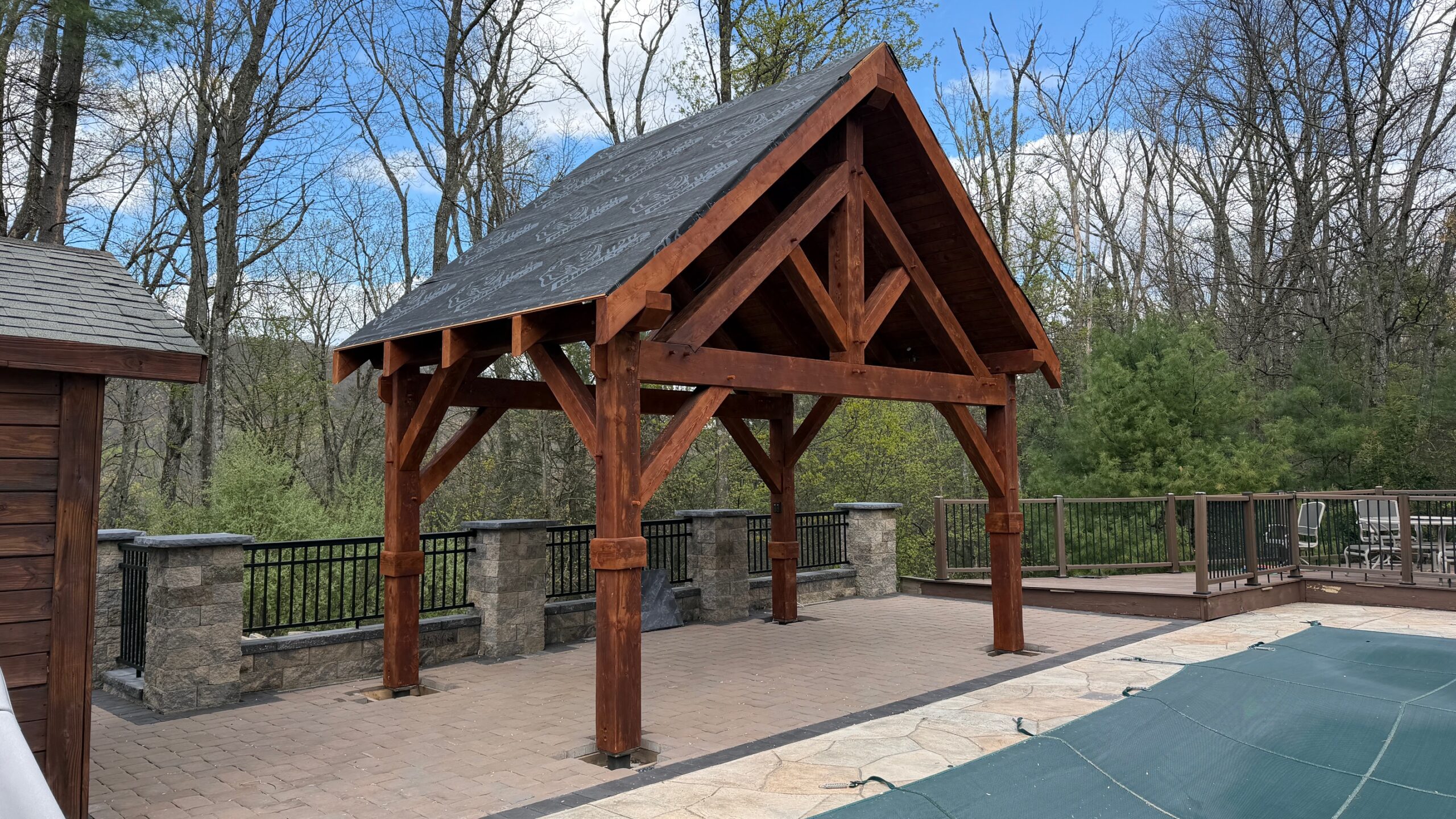 18×12 Timber Frame Pavilion — photo 5