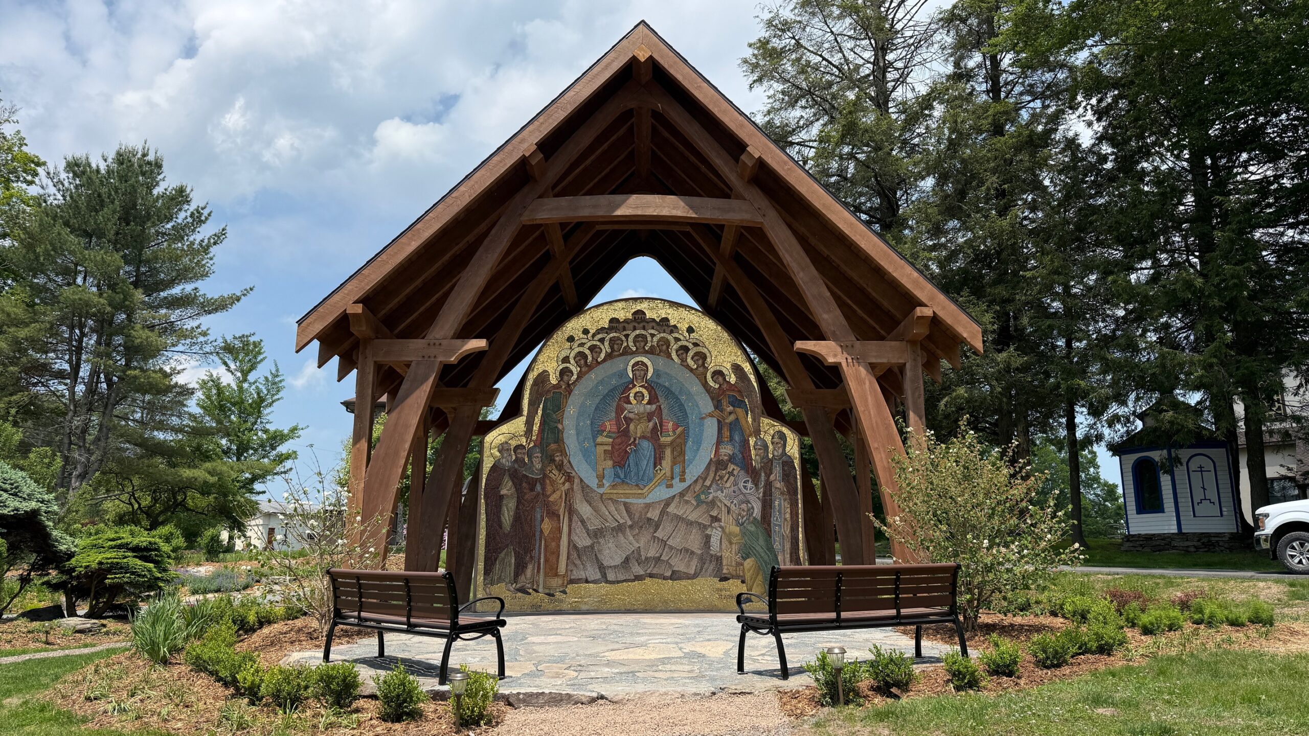 24×20 Timber Frame Pavilion — photo 6