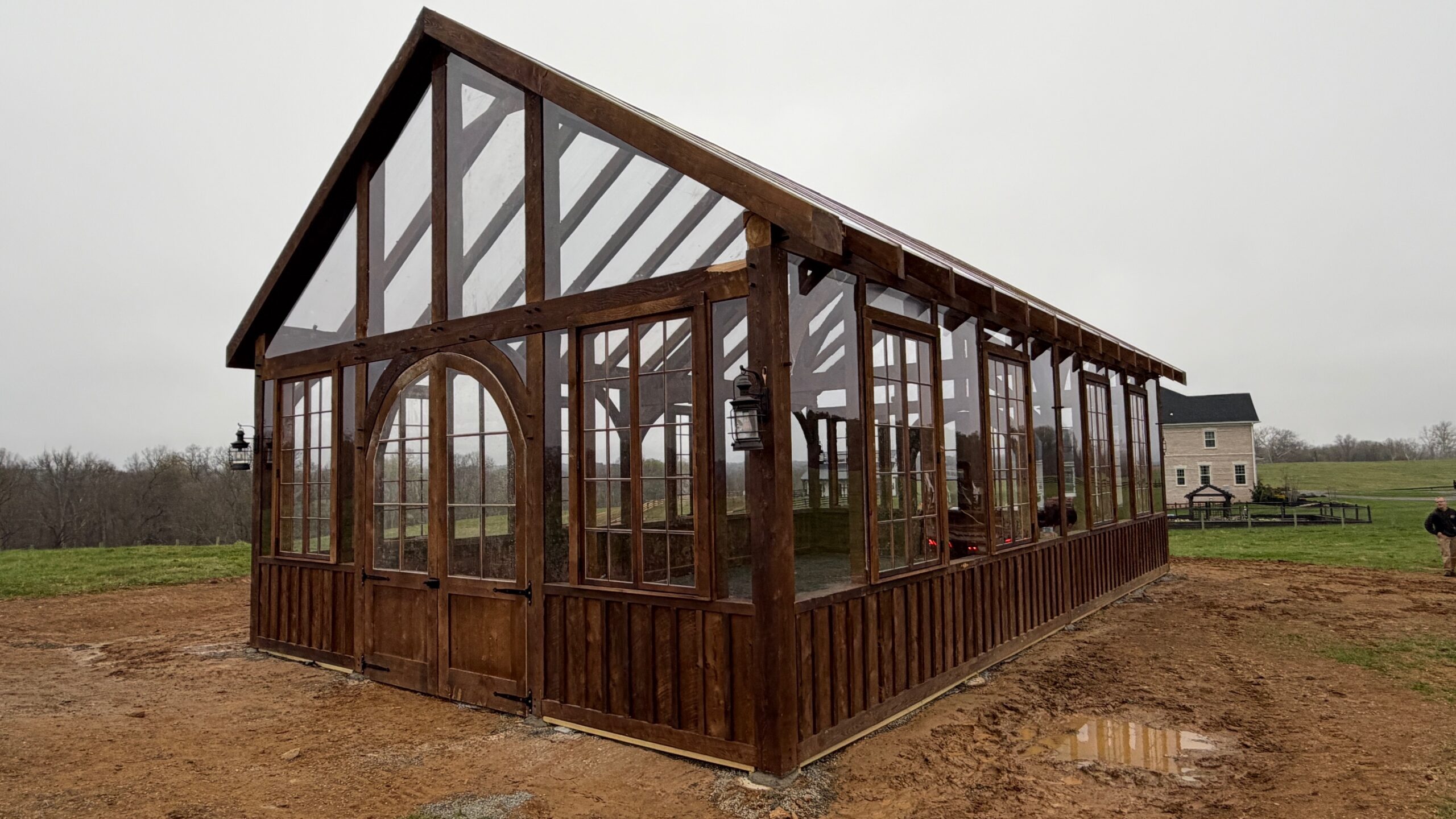 Timber Frame Greenhouse — photo 6