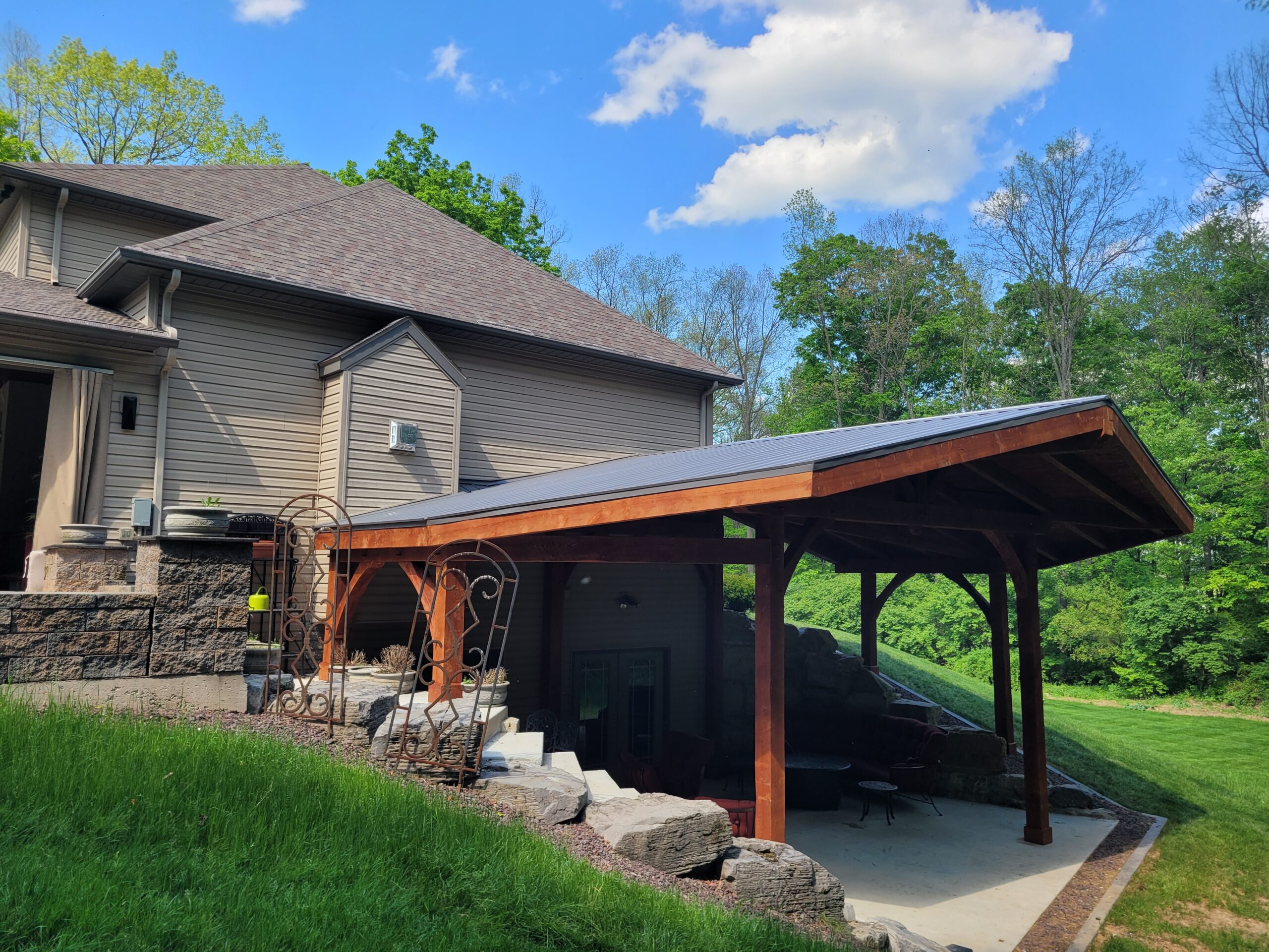 34×24 Timber Frame Pavilion — photo 20