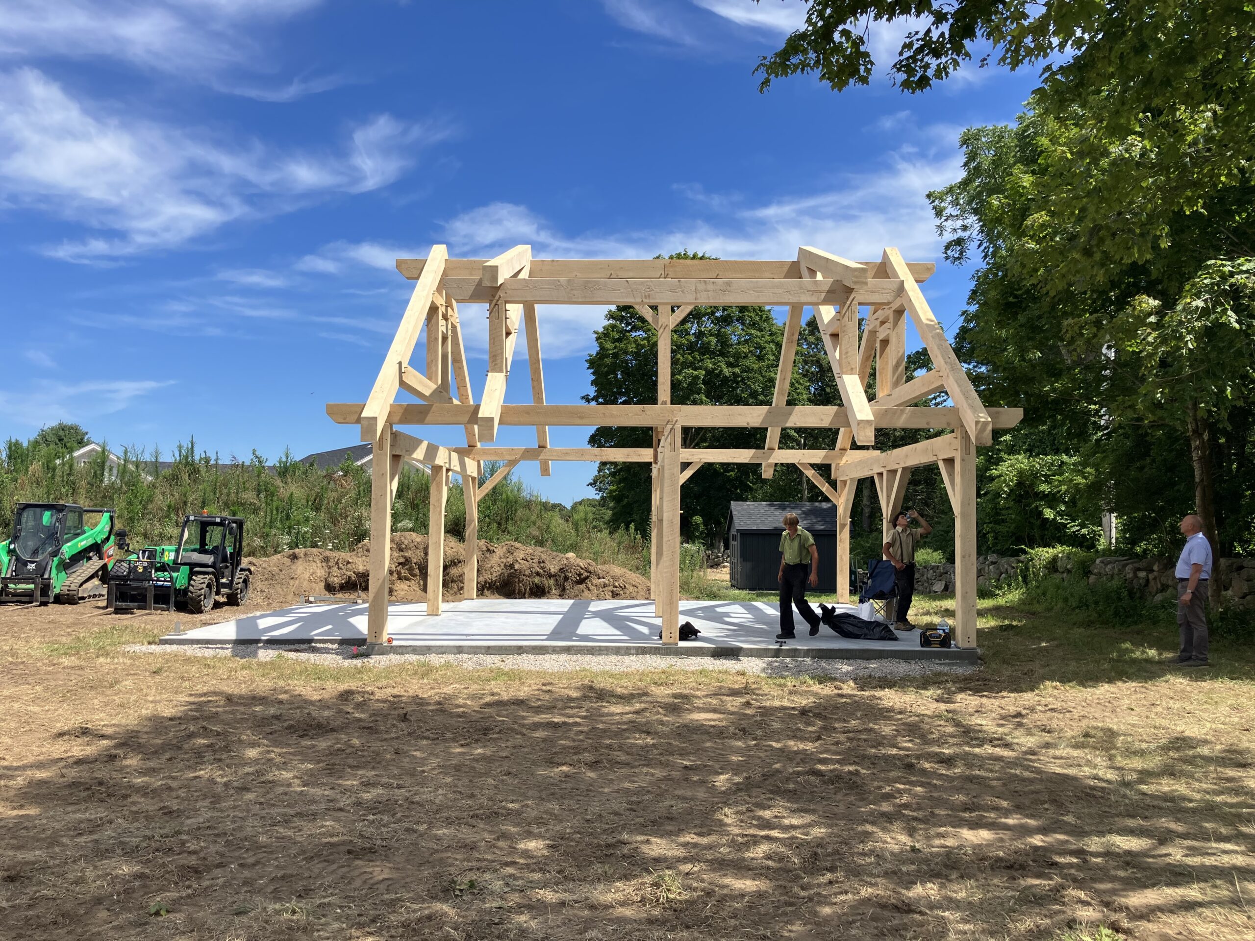 24×24 Timber Frame Garage. — photo 7