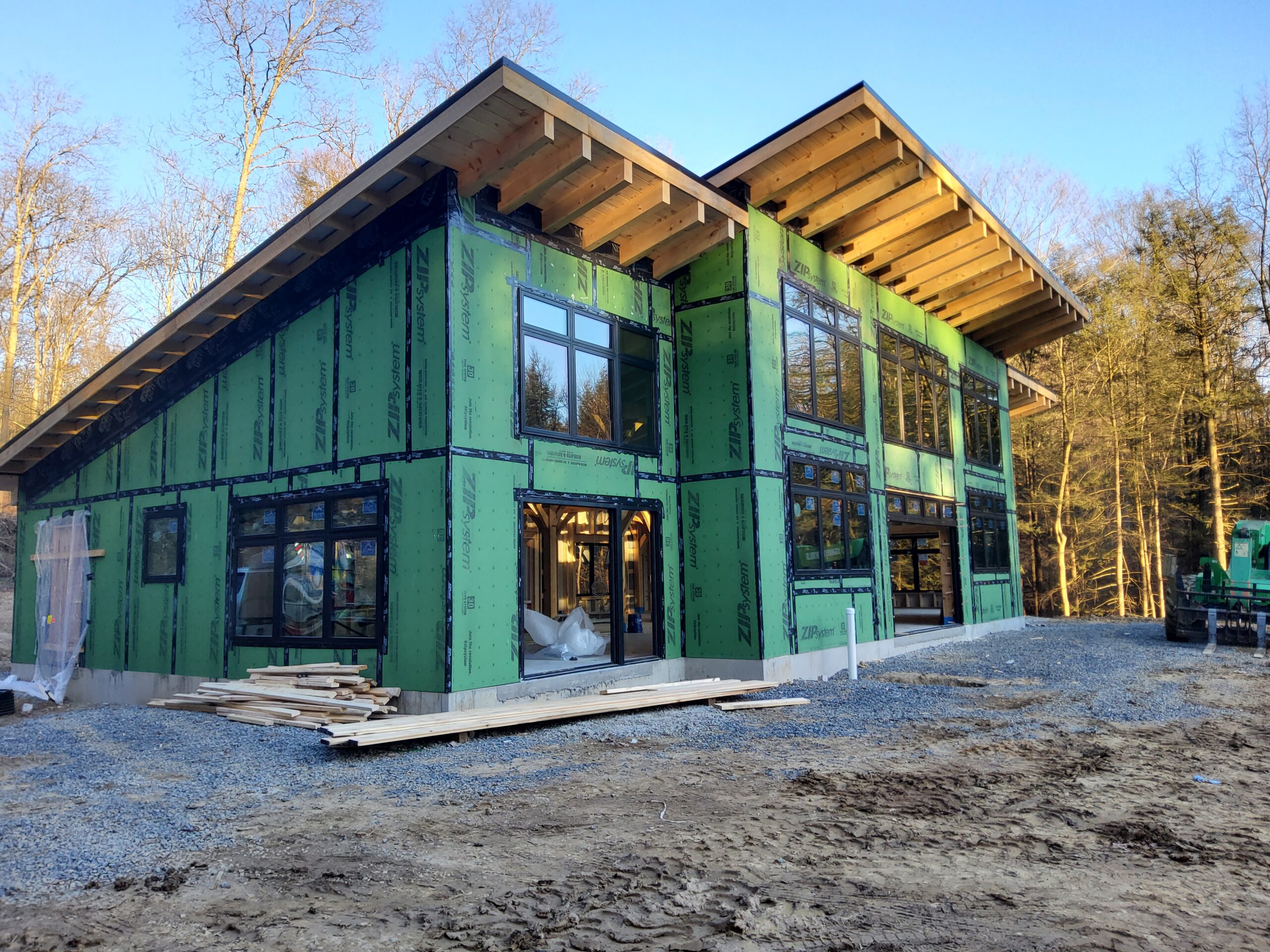 37×70 Timber Frame Modern House — photo 6