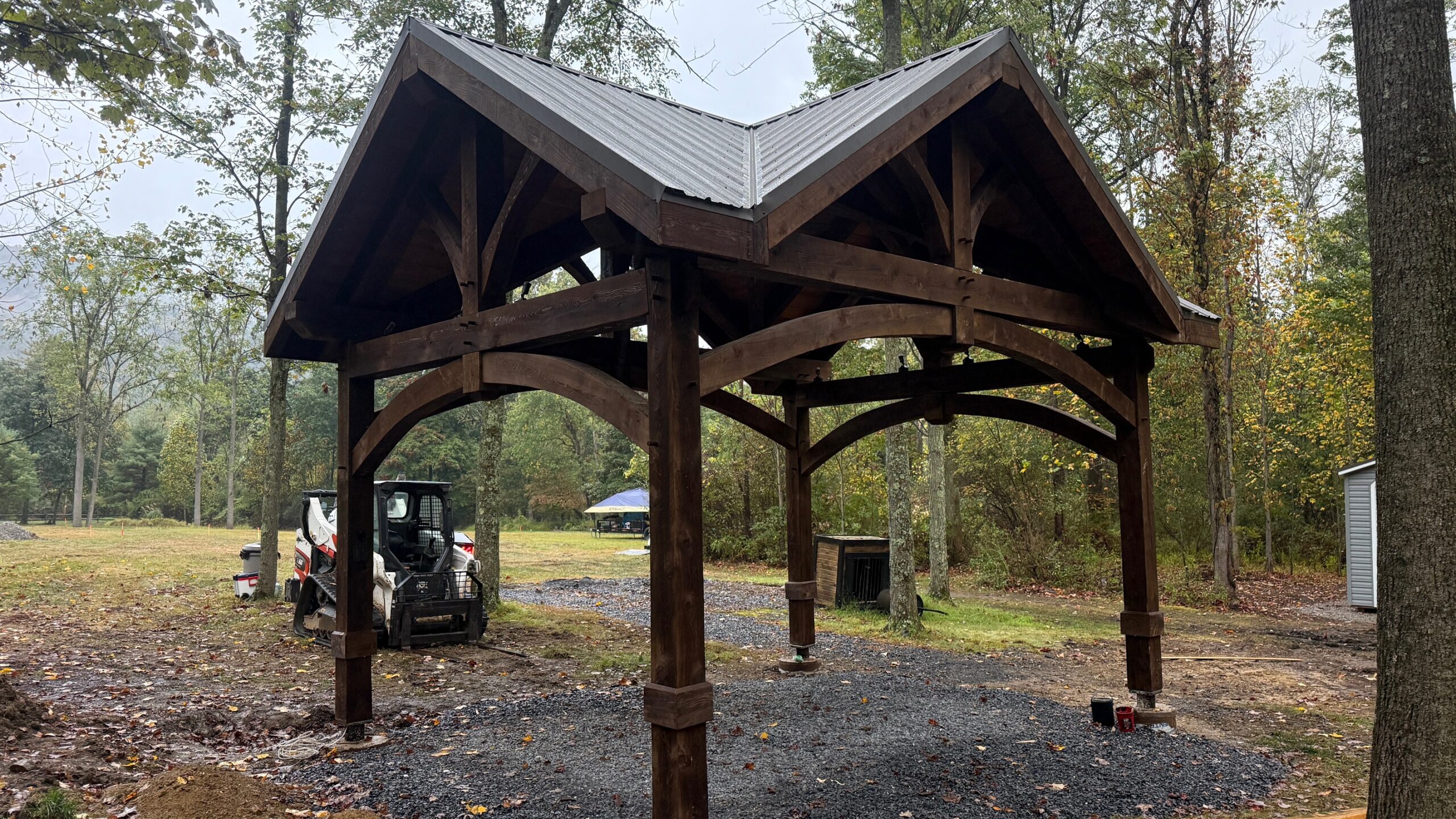 16×20 Timber Frame Pavilion — photo 7