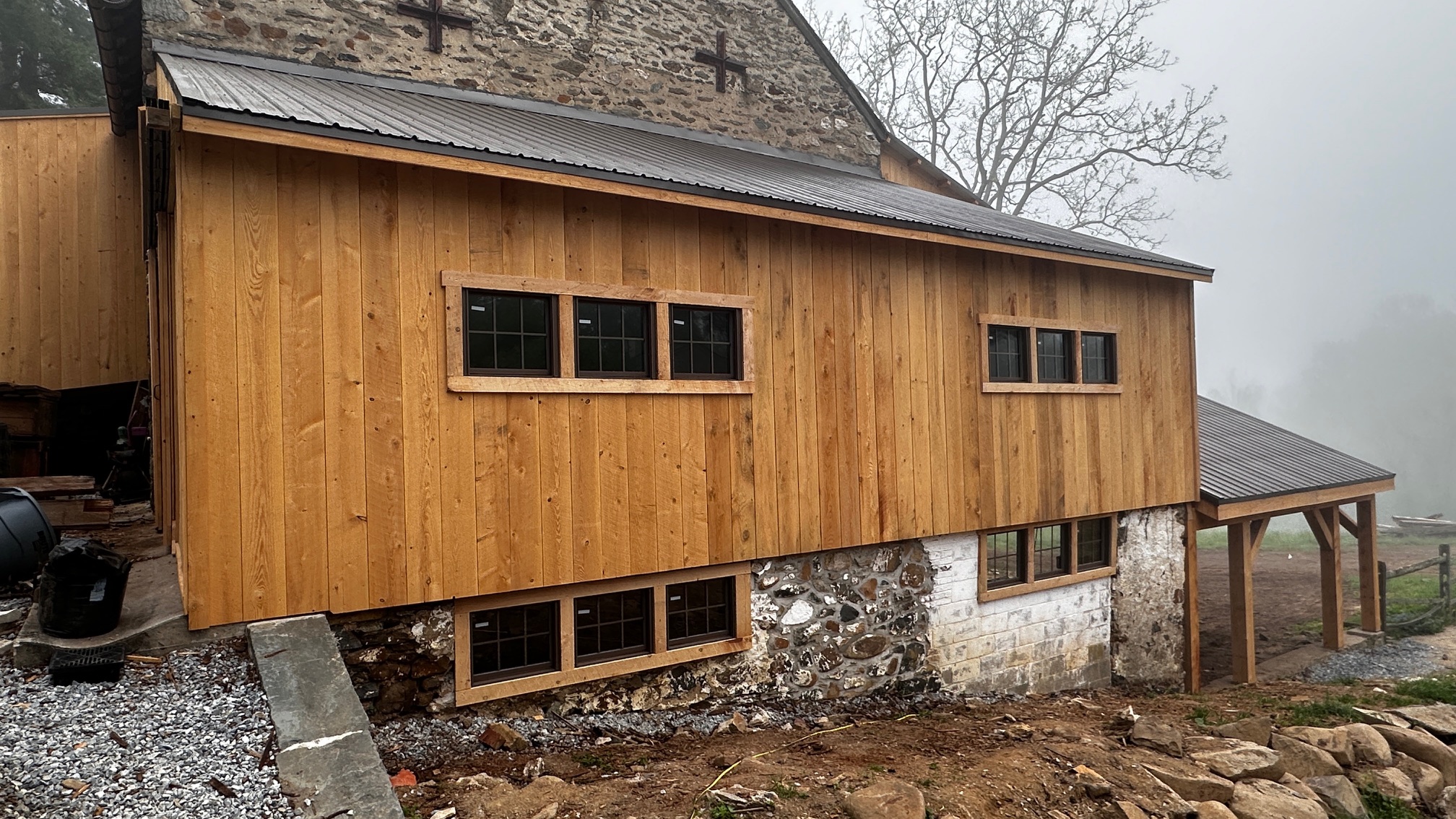 Timber Frame Barn Restore — photo 6